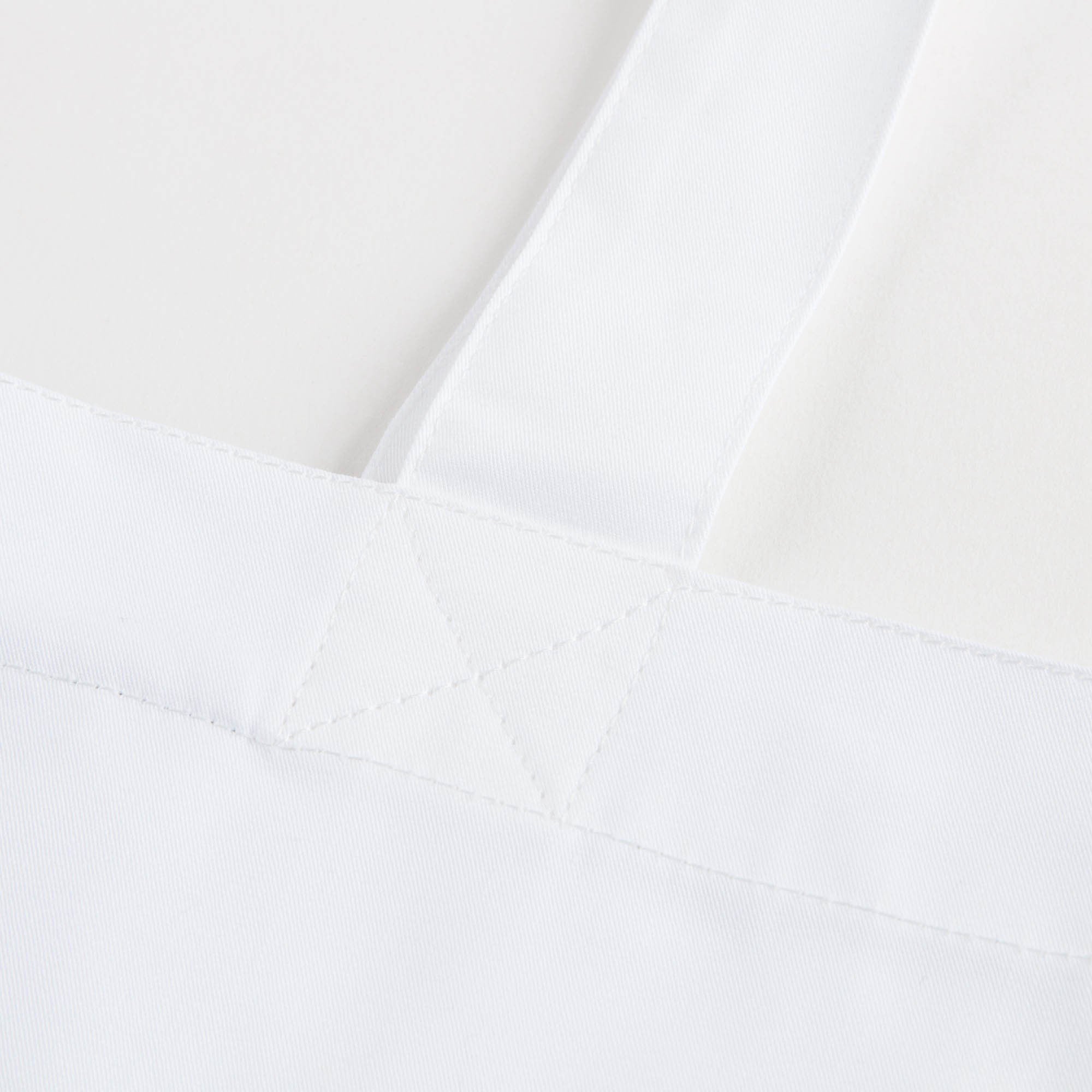 Sac en coton blanc avec maison