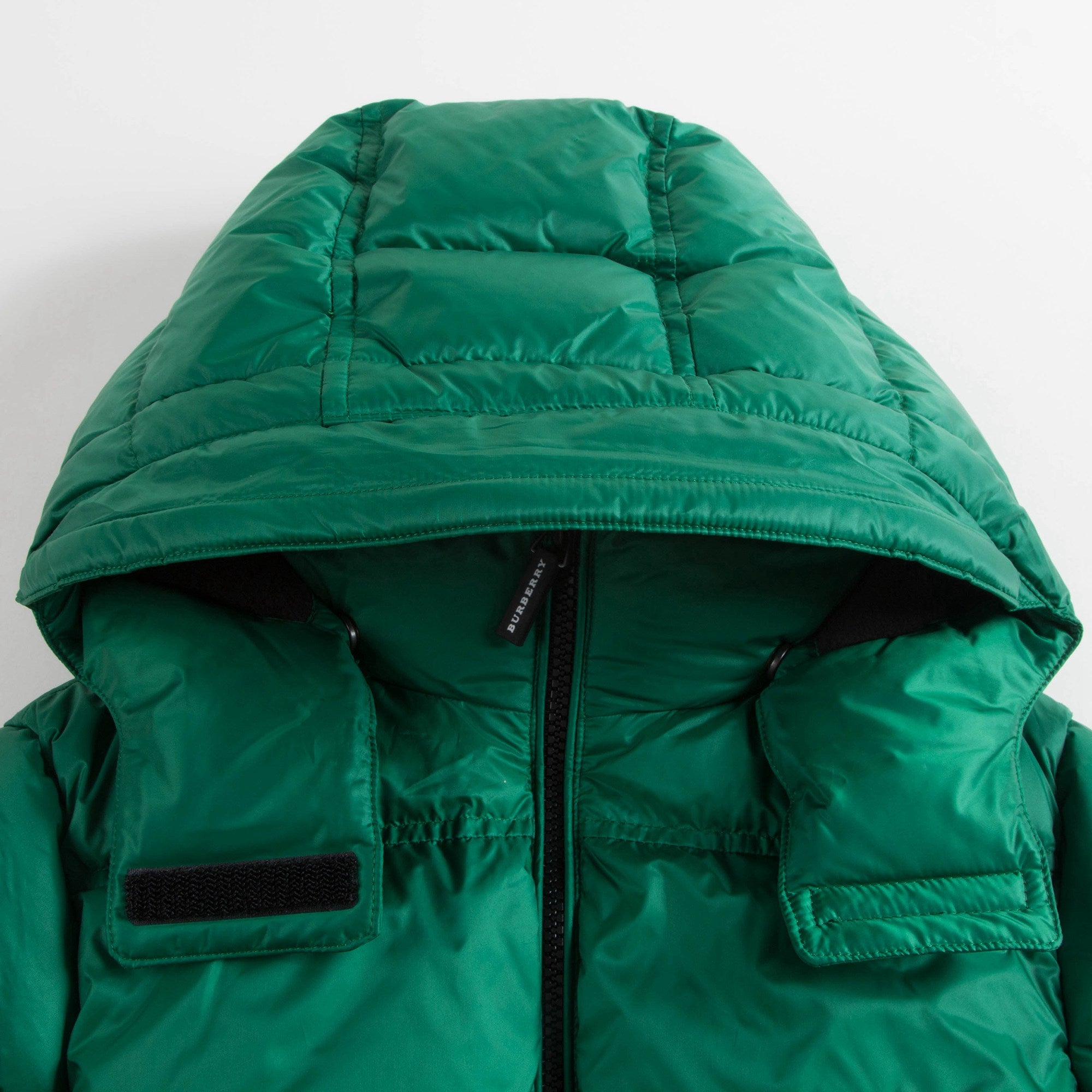 Boys Dark Pigment Green Coat