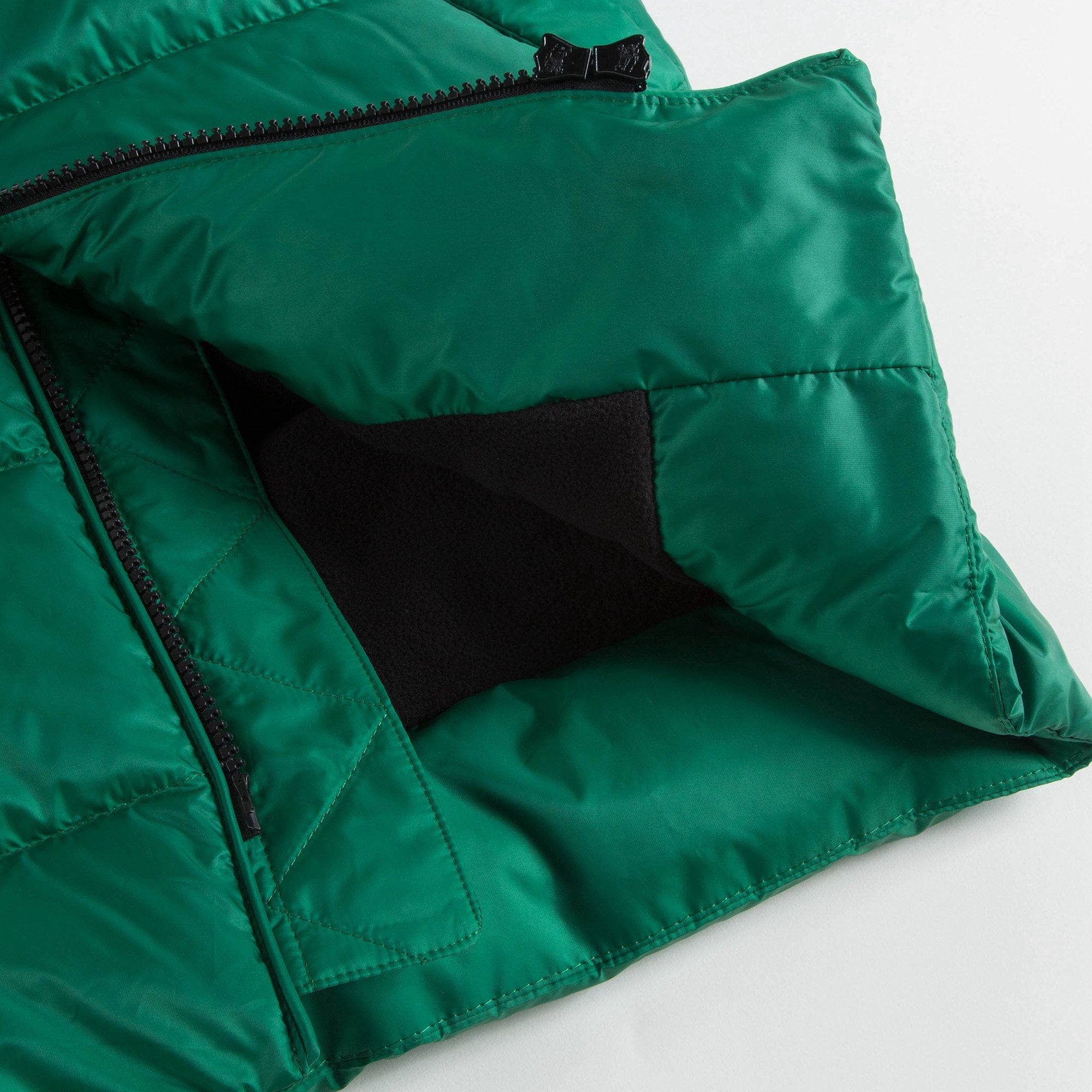 Boys Dark Pigment Green Coat