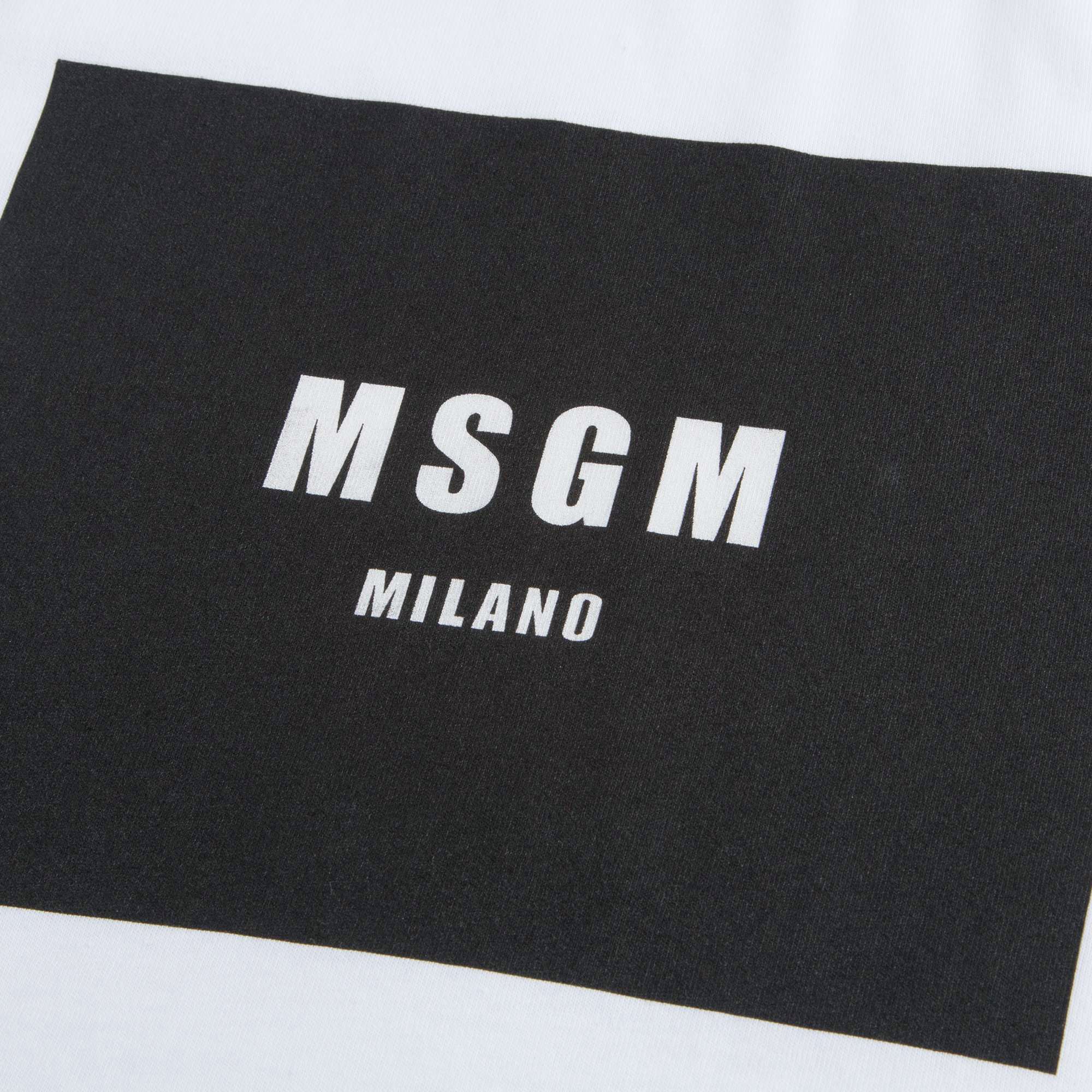 Boys & Girls White Logo Vest