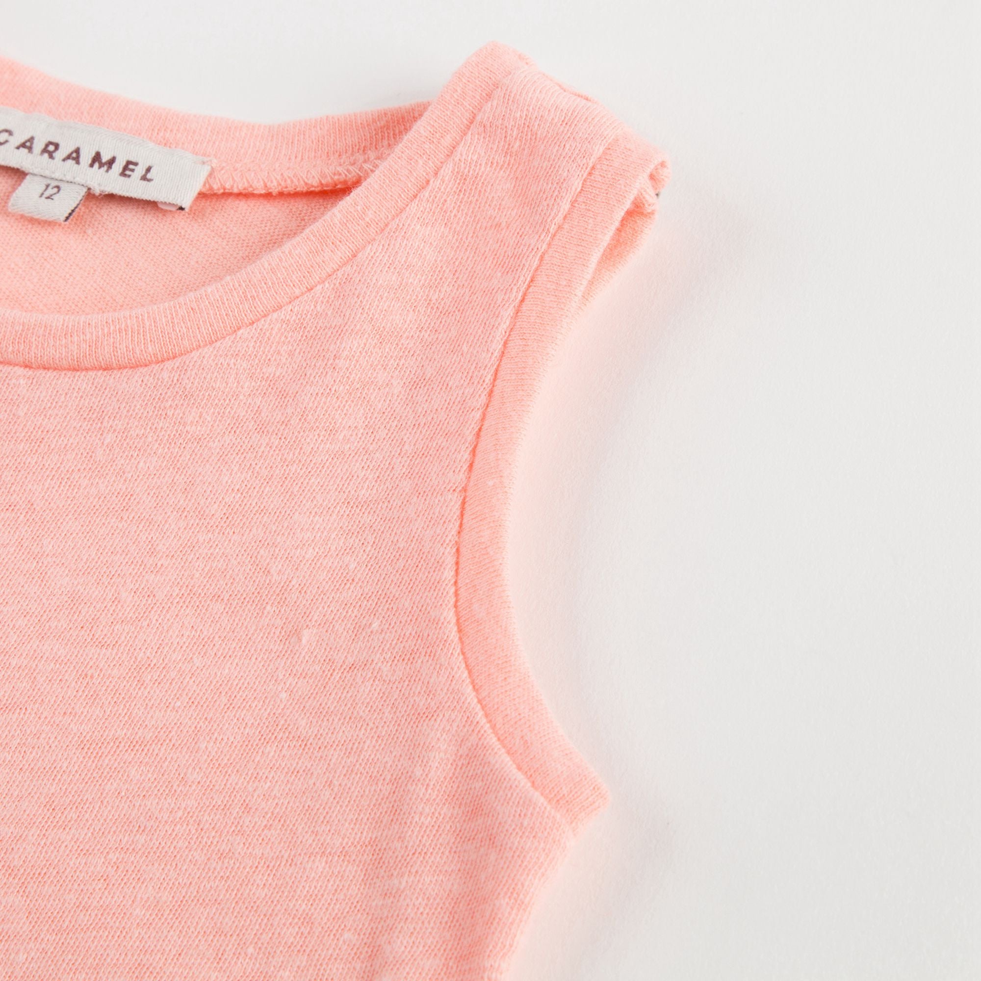Baby Girls Pink Cotton Vest