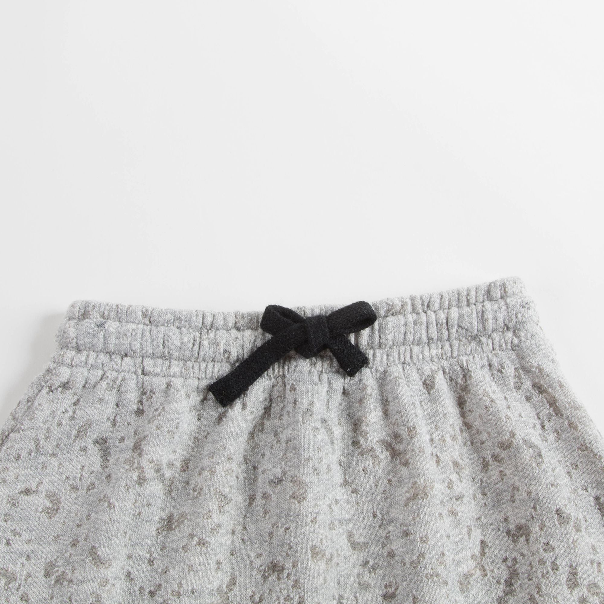 Boys Heather Grey Cotton Trousers