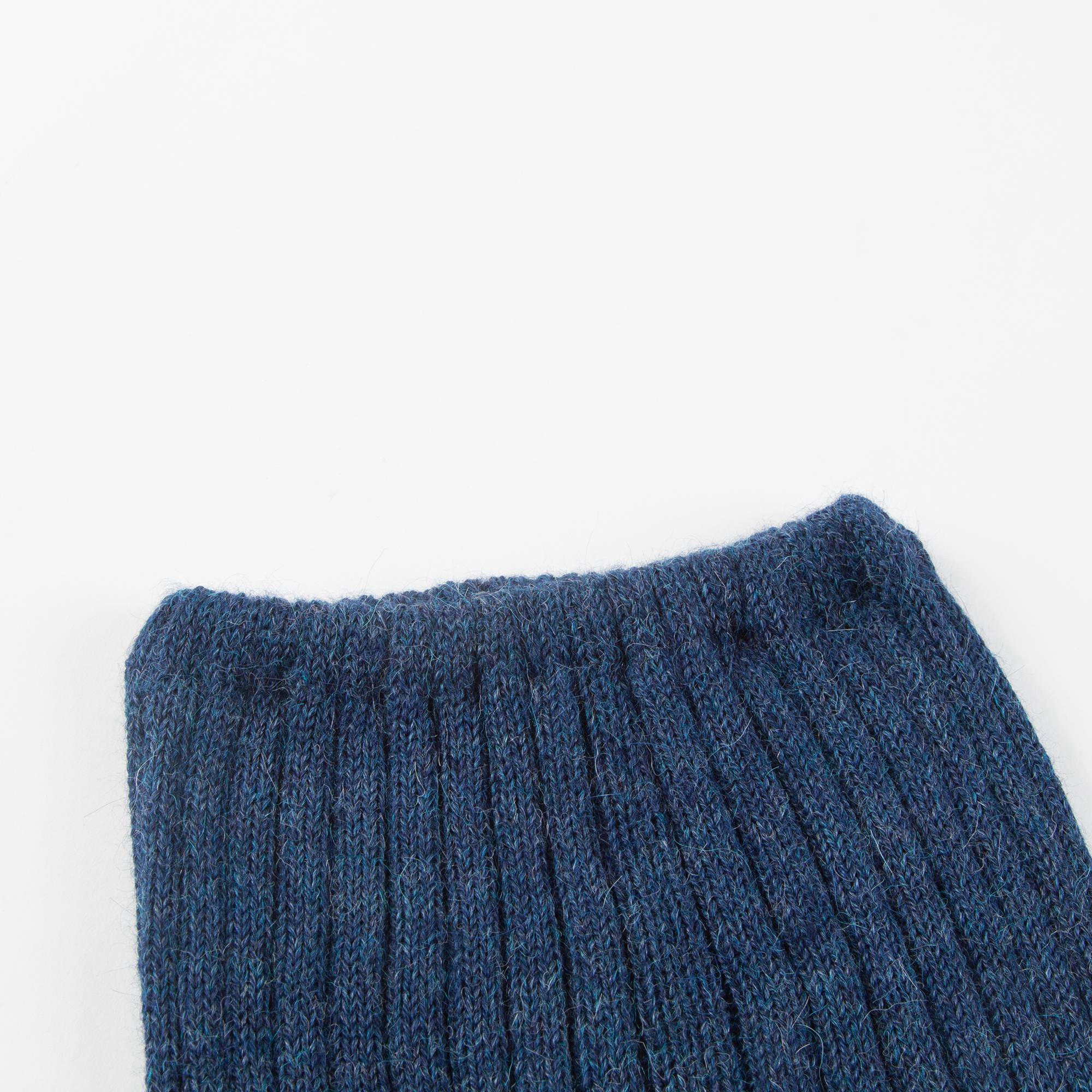 Baby Dark Blue Alpaca Wool Trousers