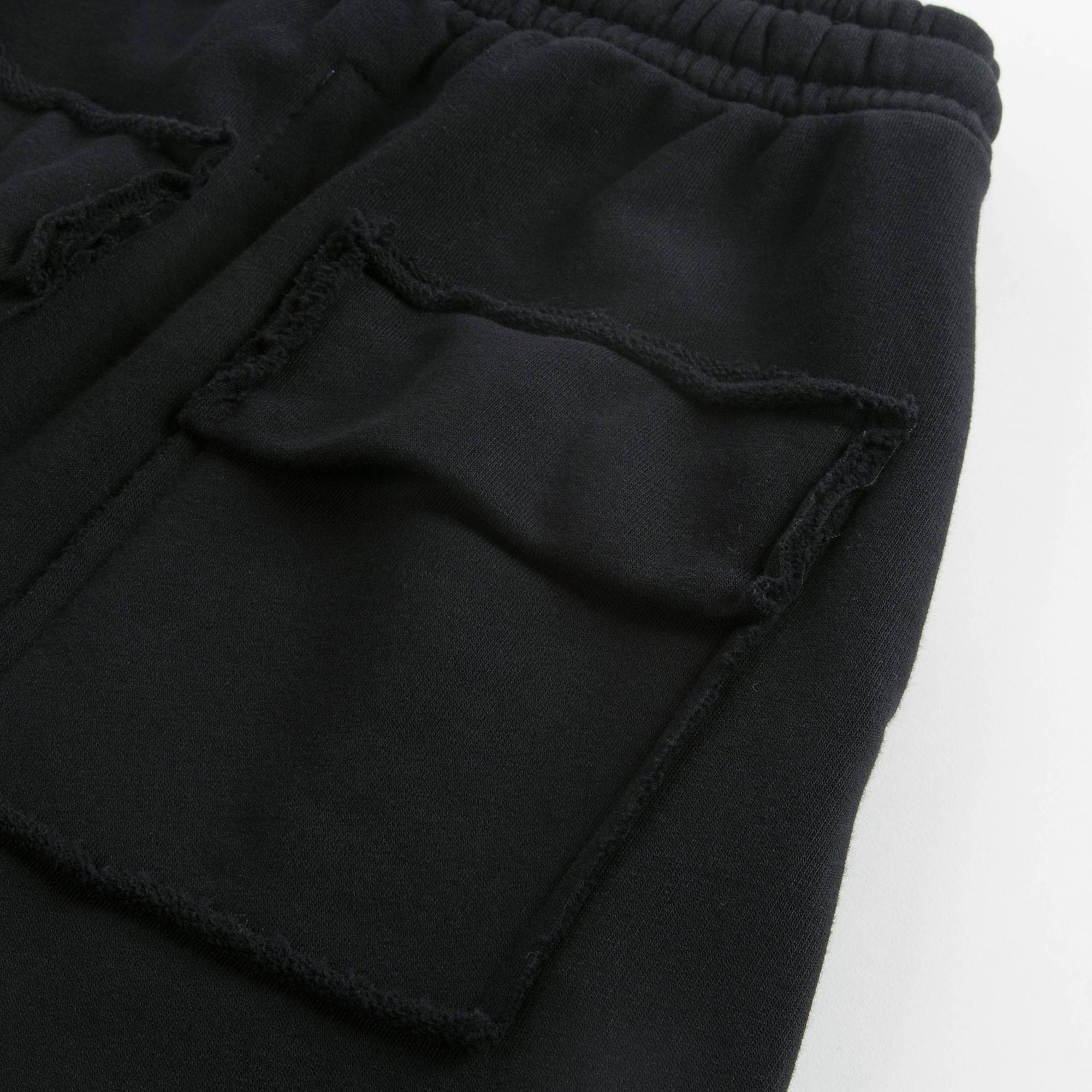 Baby Boys Black Skull Cotton Trousers
