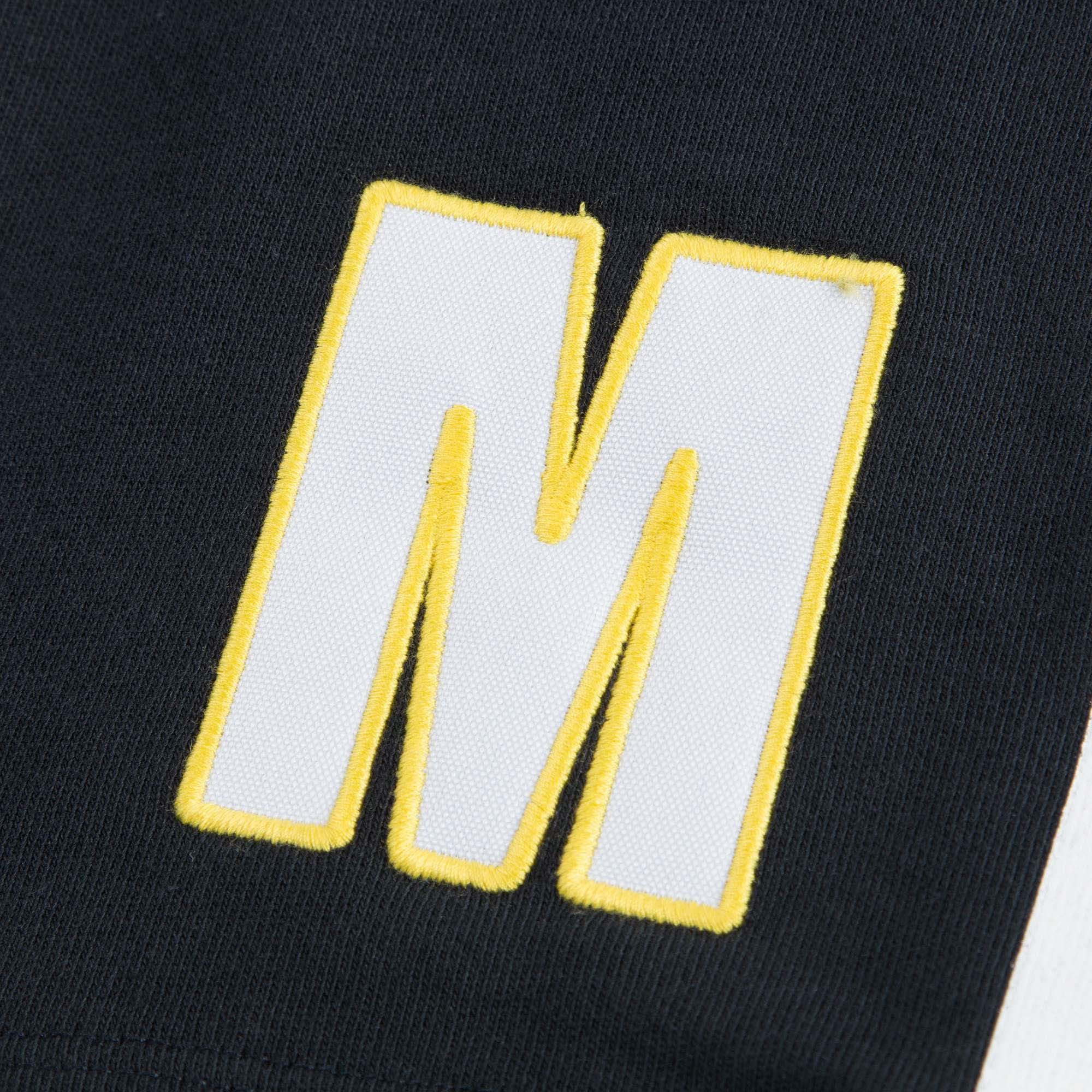 Boys Black 'M' Jersey Shorts