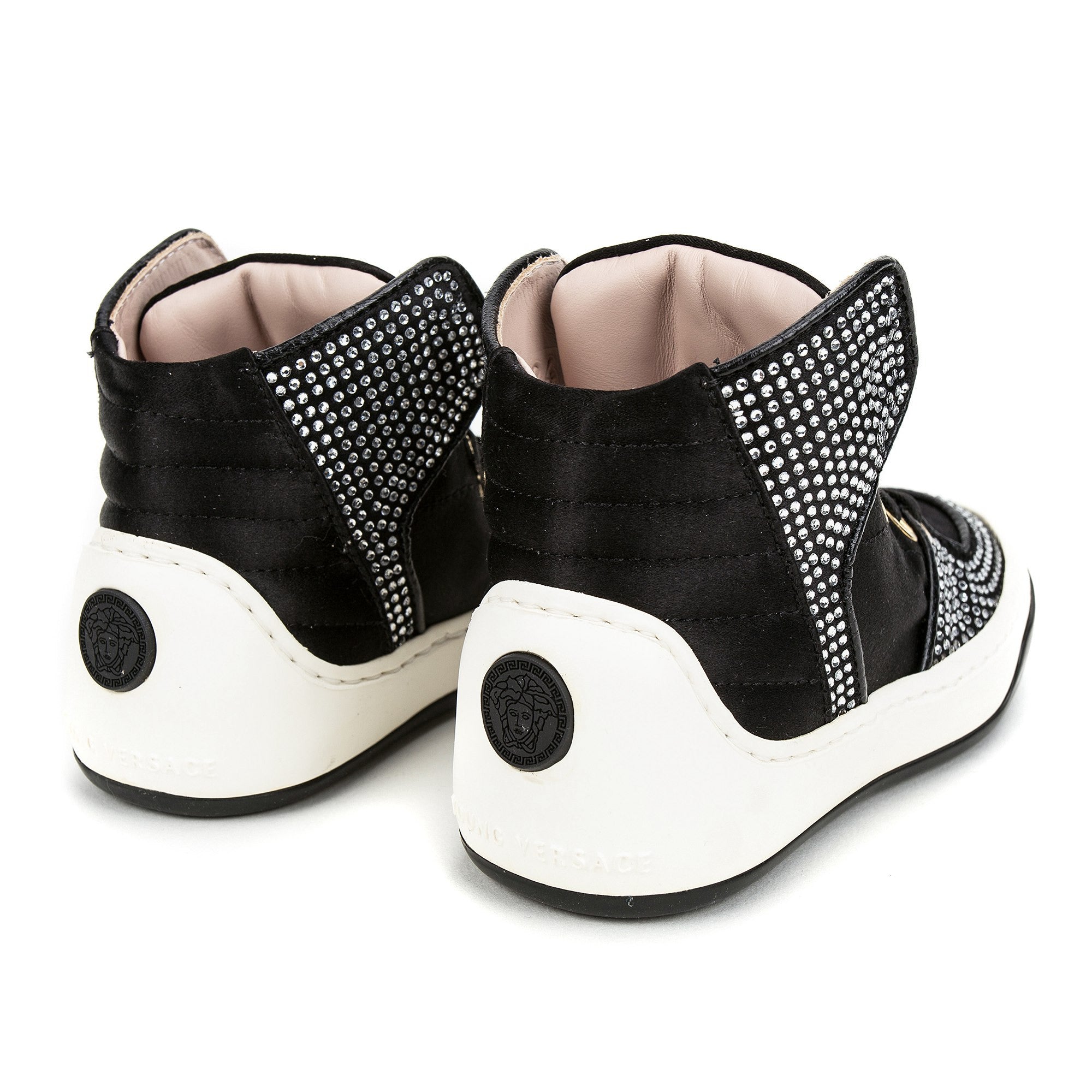 Boys Block&Gold Surface High Top Shoe