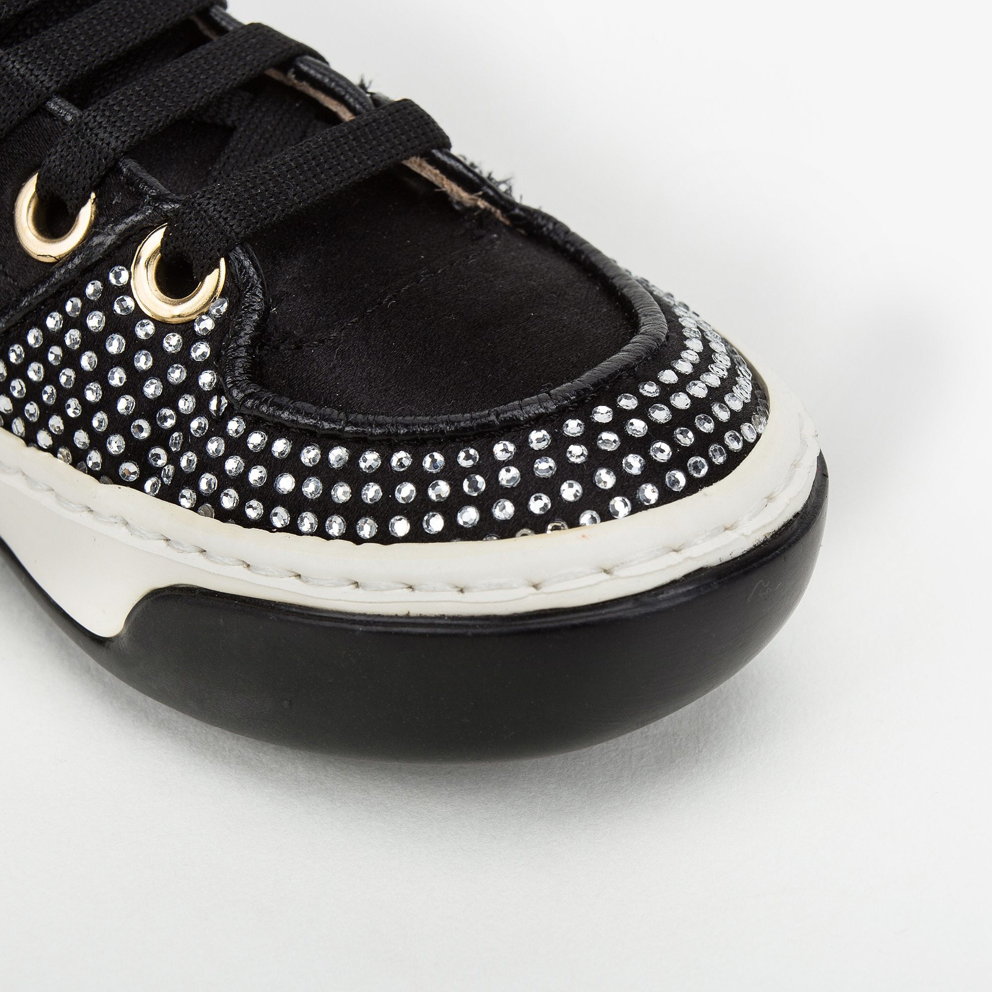 Boys Block&Gold Surface High Top Shoe