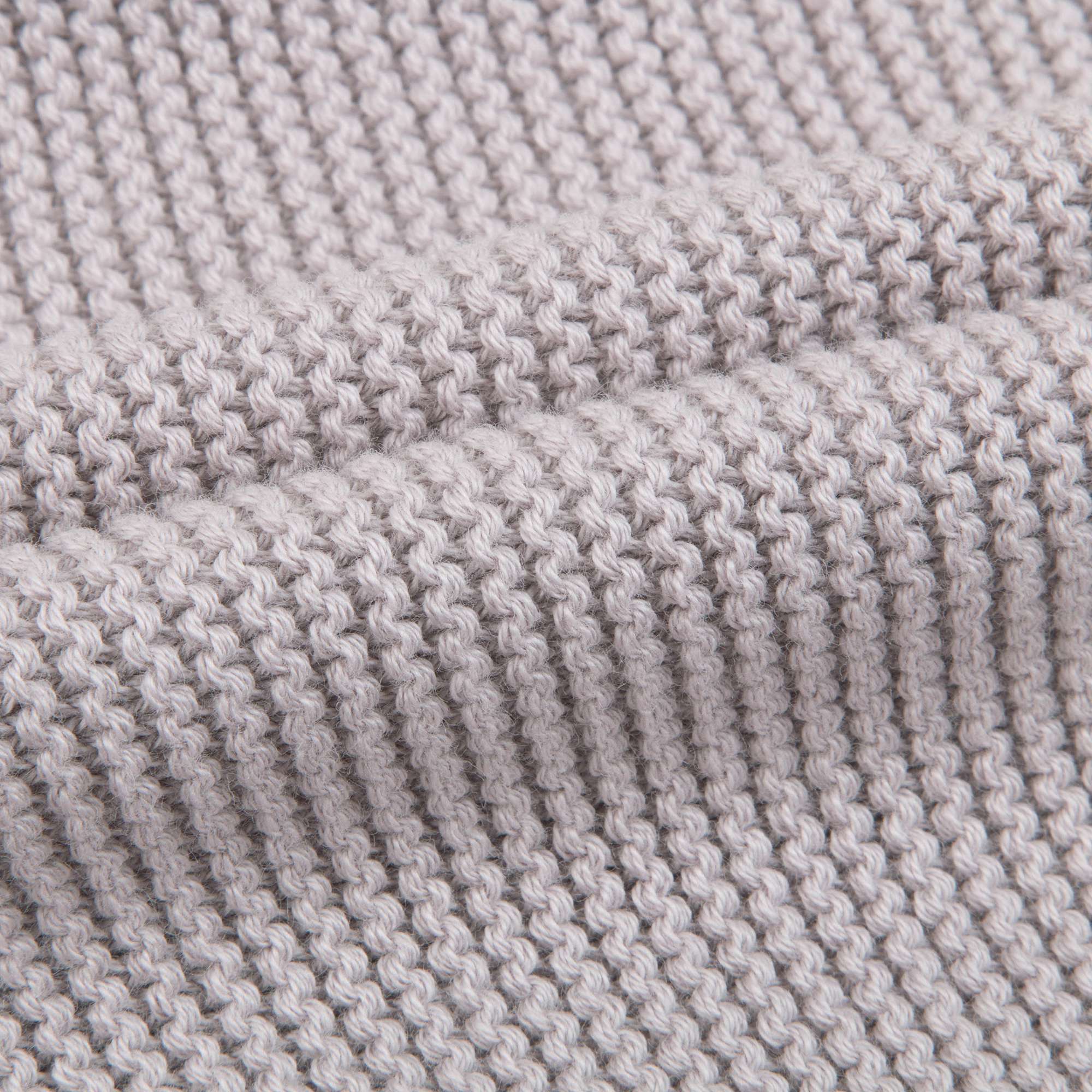 Baby Light Heather Cotton Knitwear Romper