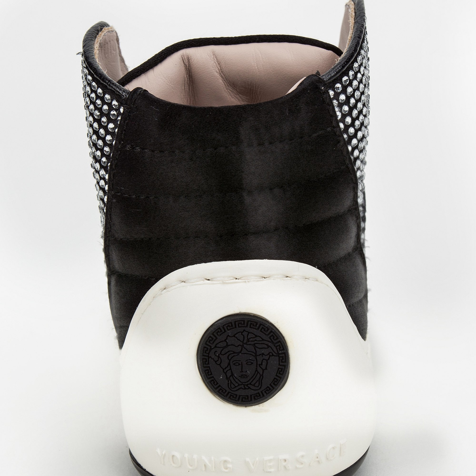 Boys Block&Gold Surface High Top Shoe