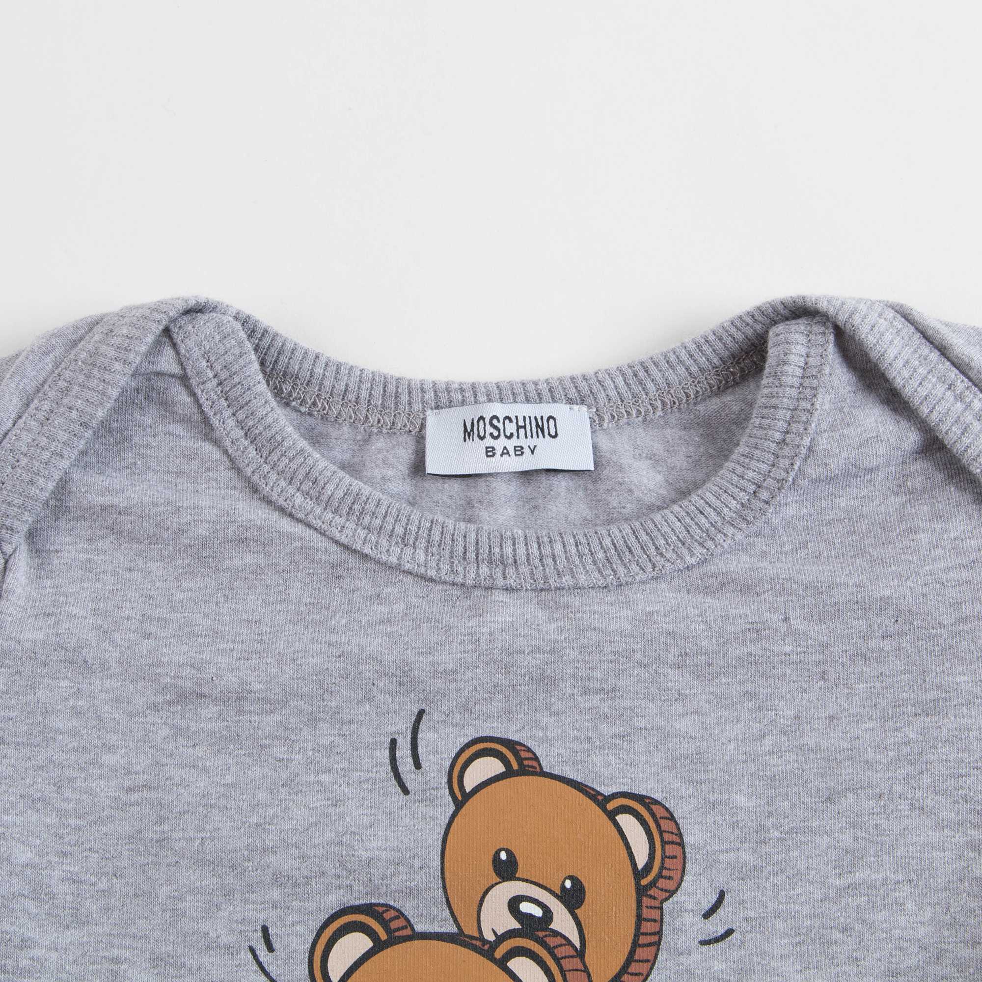 Boys & Girls Melange Grey Cotton Sets