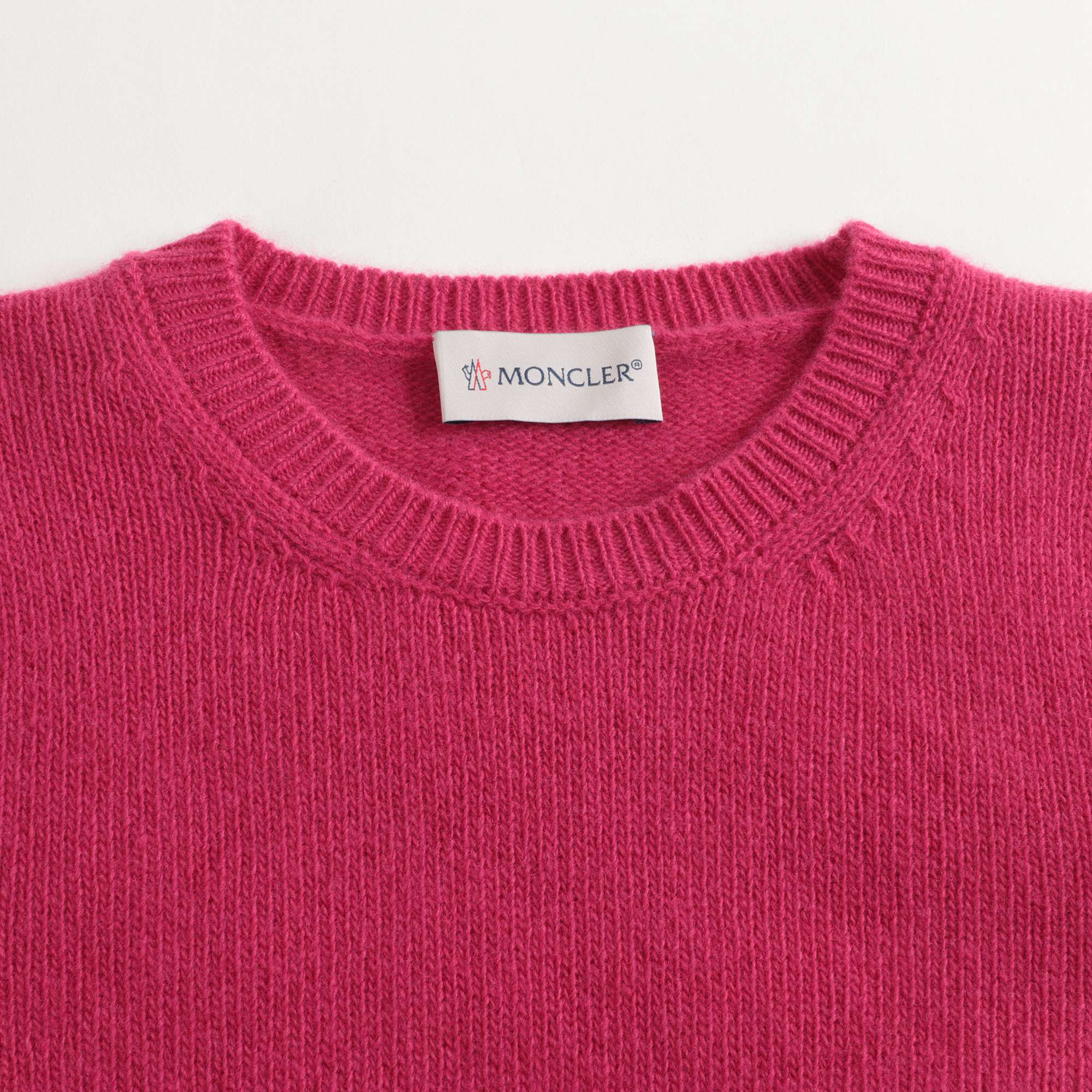 Boys & Girls Bright Pink Logo Wool Sweater