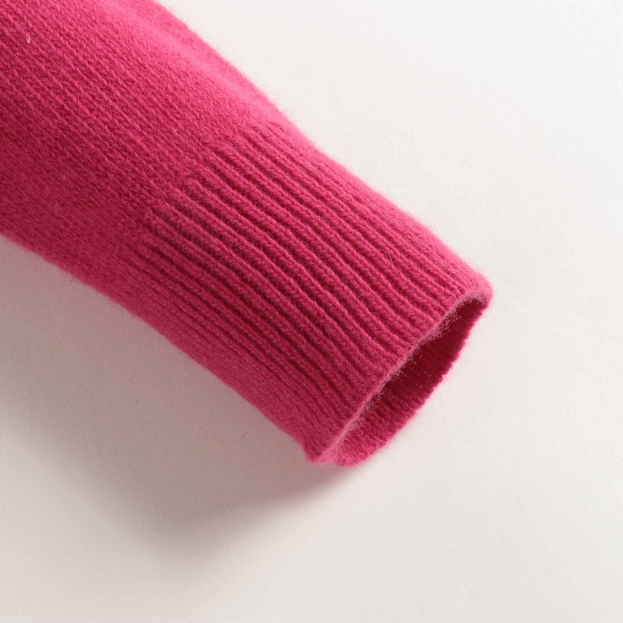 Boys & Girls Bright Pink Logo Wool Sweater