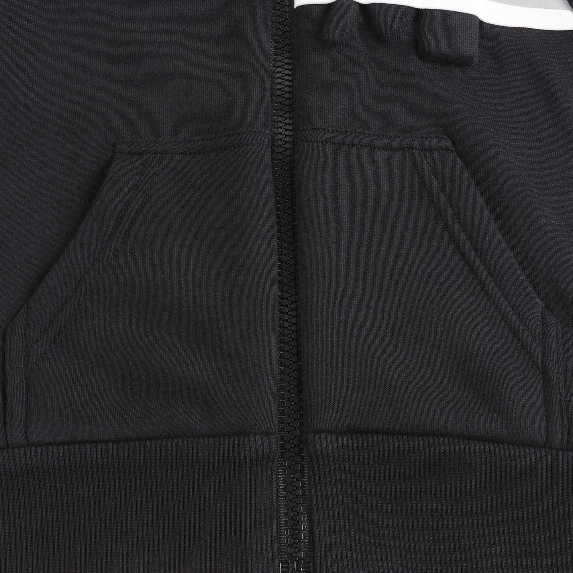 Boys Black Cotton Sweatshirt