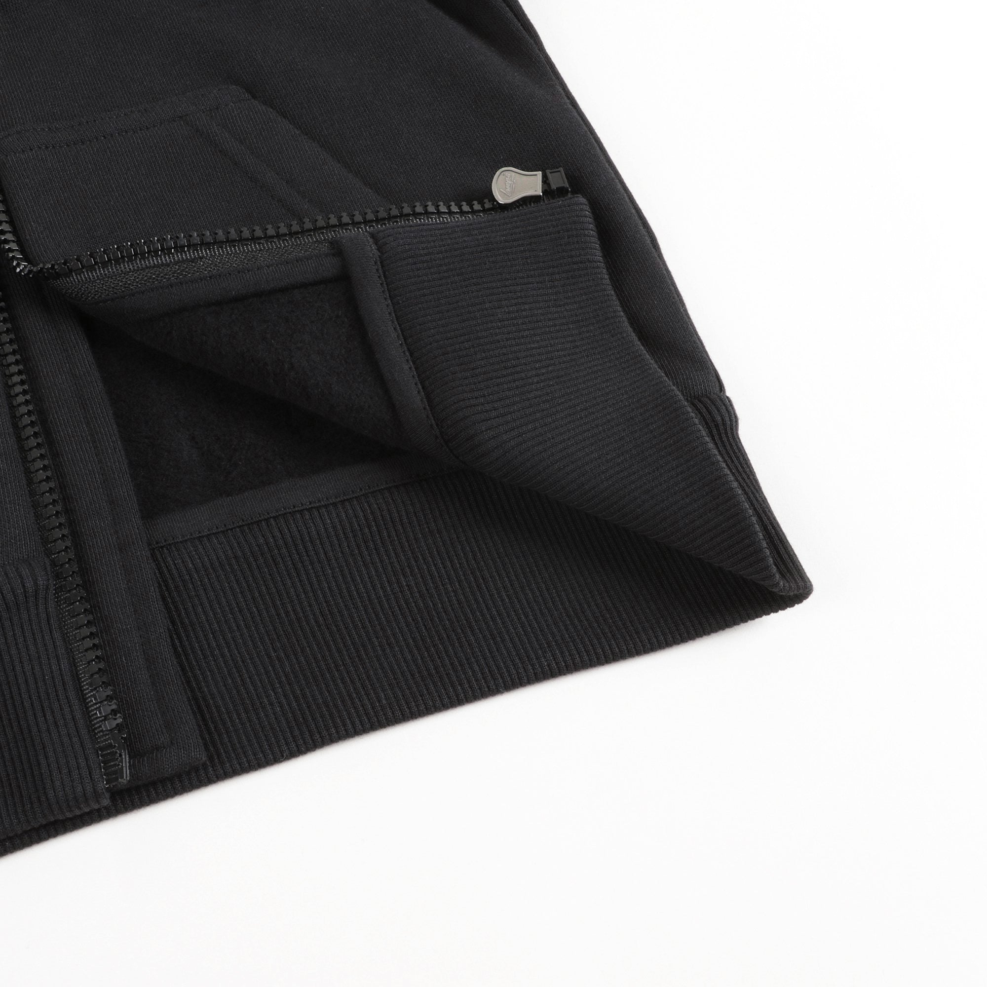 Boys Black Cotton Sweatshirt