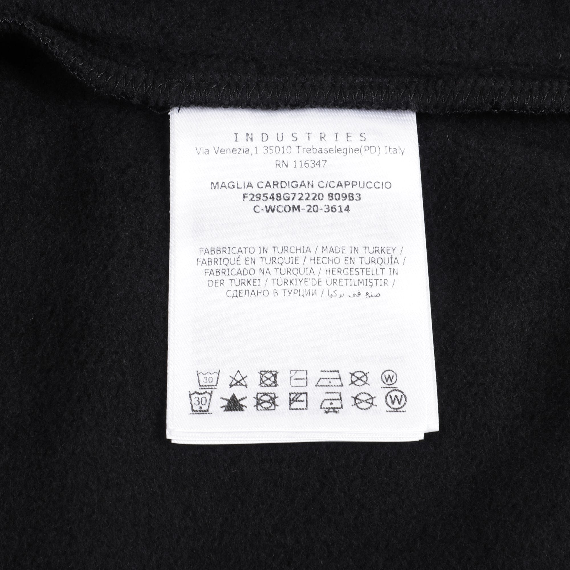 Boys Black Cotton Sweatshirt