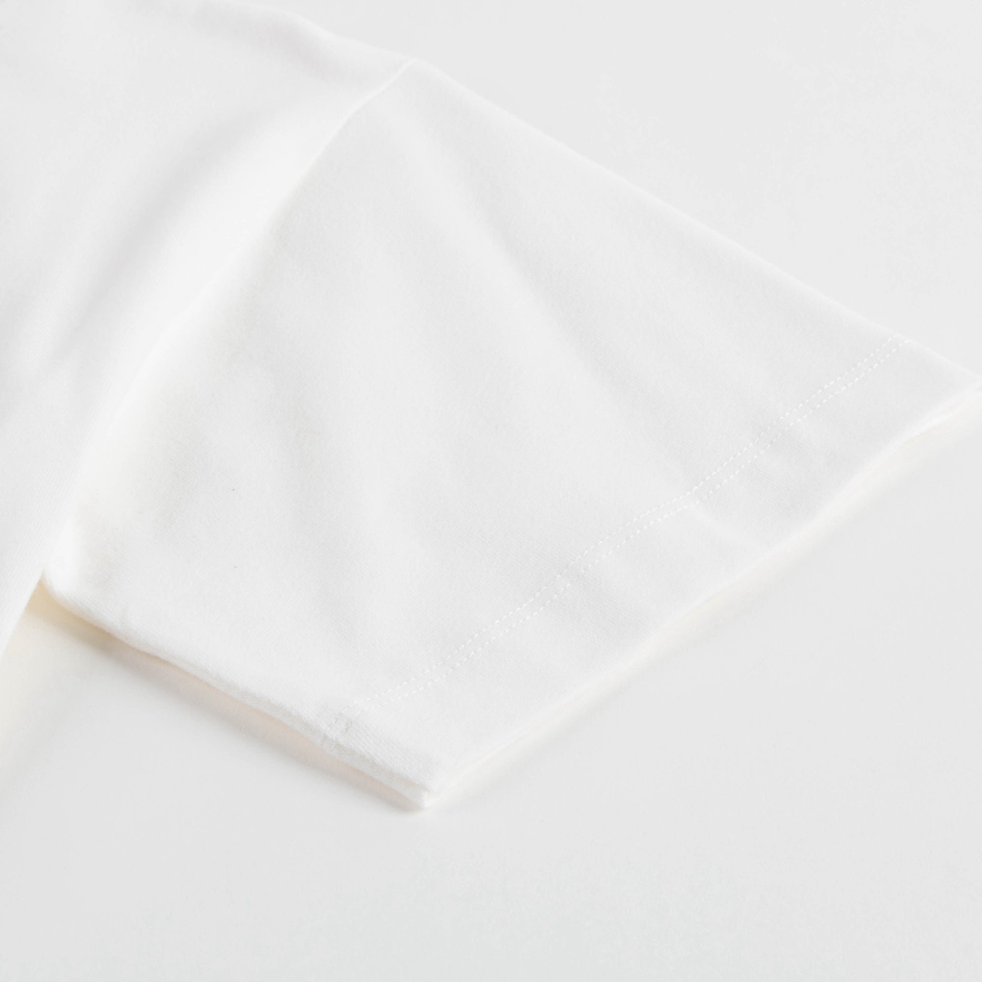 Boys & Girls White Cotton T-shirt