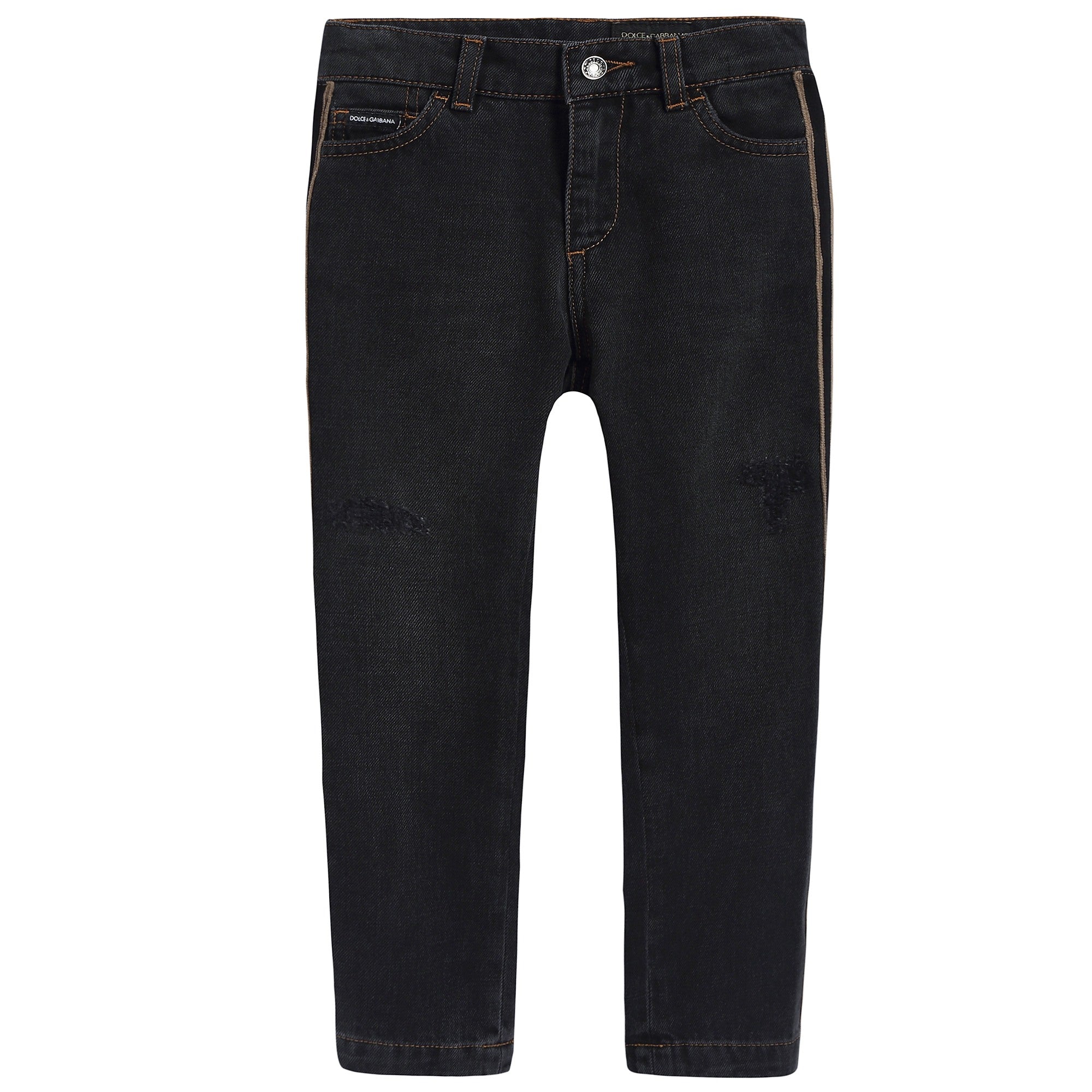 Boys Blue Jeans Cotton Trousers