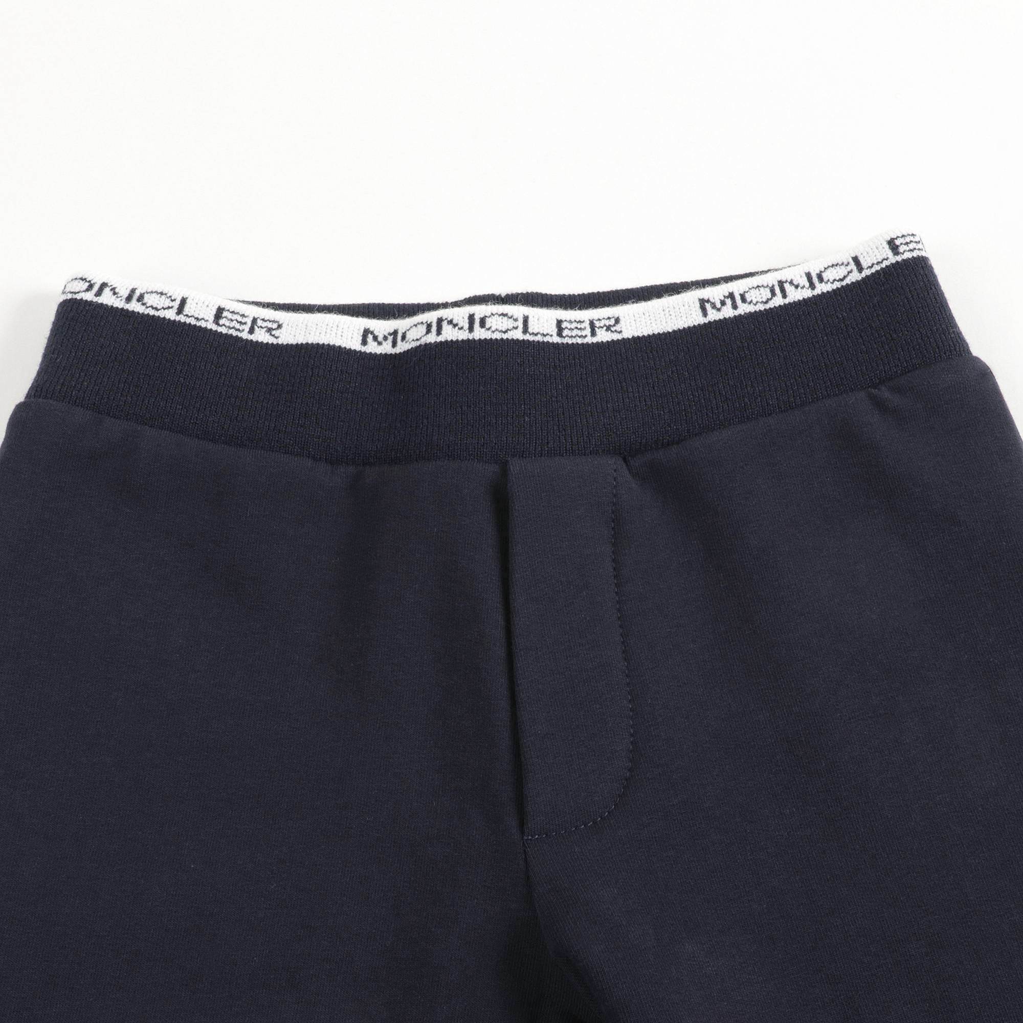 Baby Boys Navy Sweat Bottoms