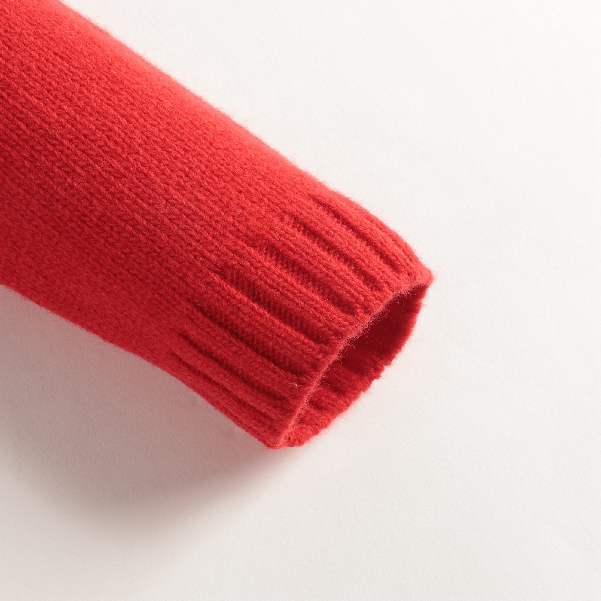 Boys Red Wool Cardigan