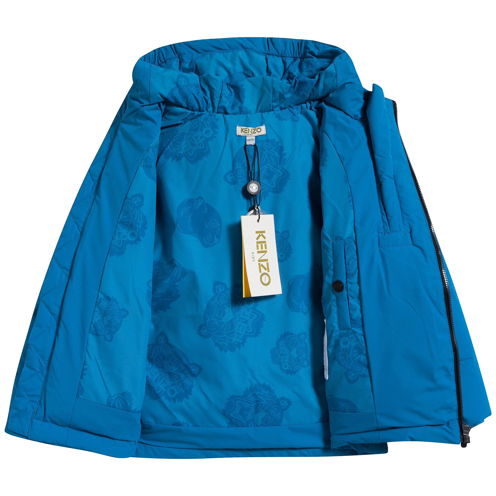 Boys Vivid Blue Coat