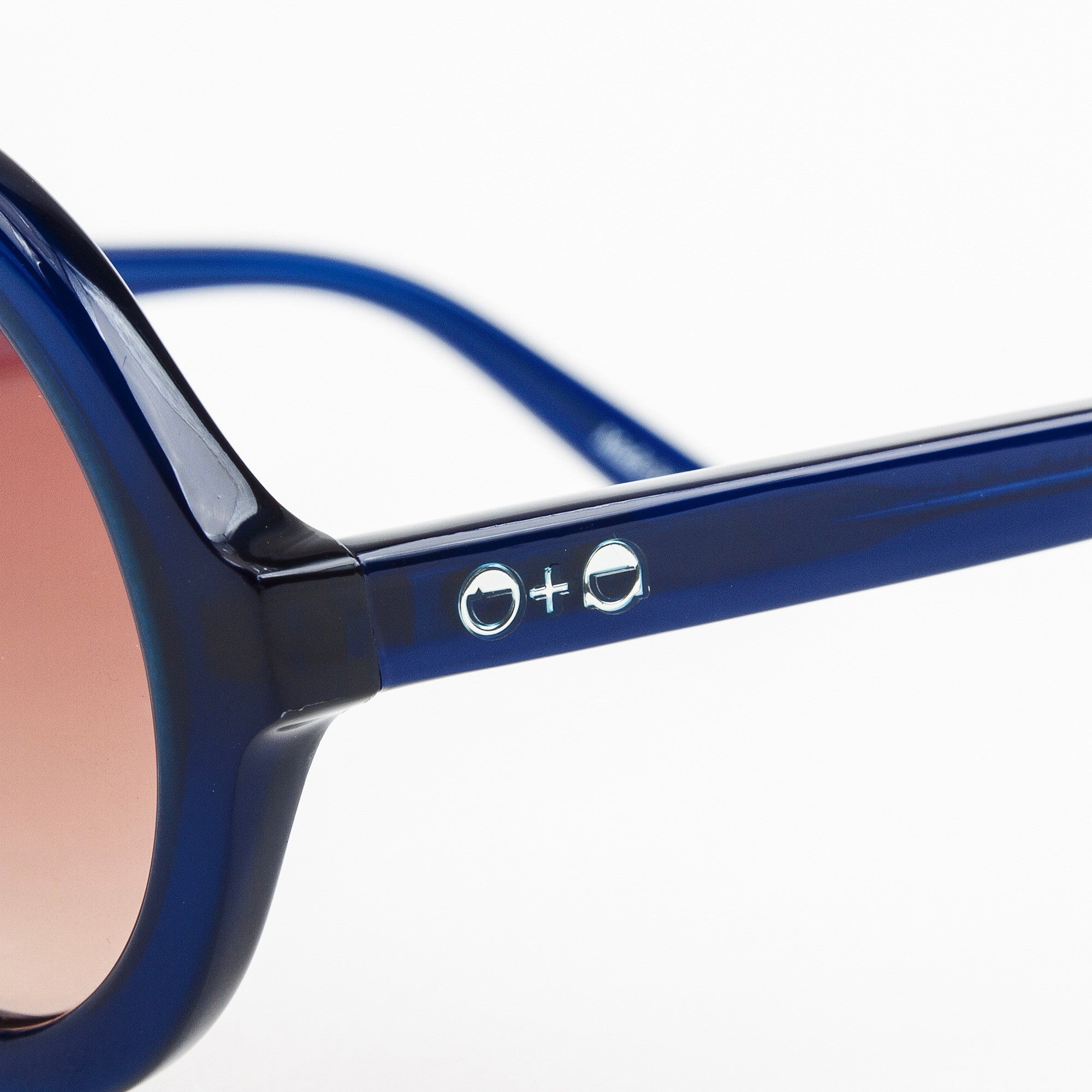 'Lenny' Navy Blue Sunglasses