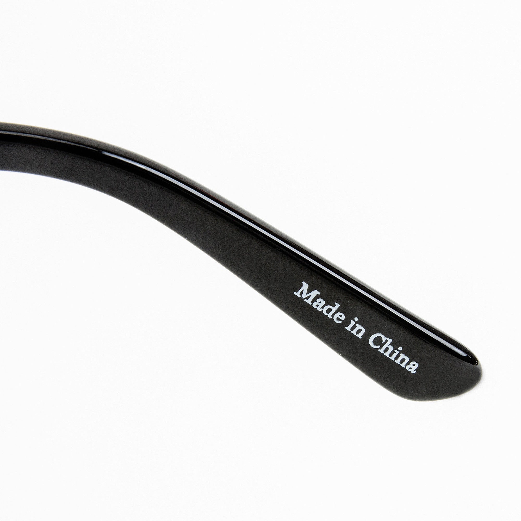 'XO' Black Sunglasses