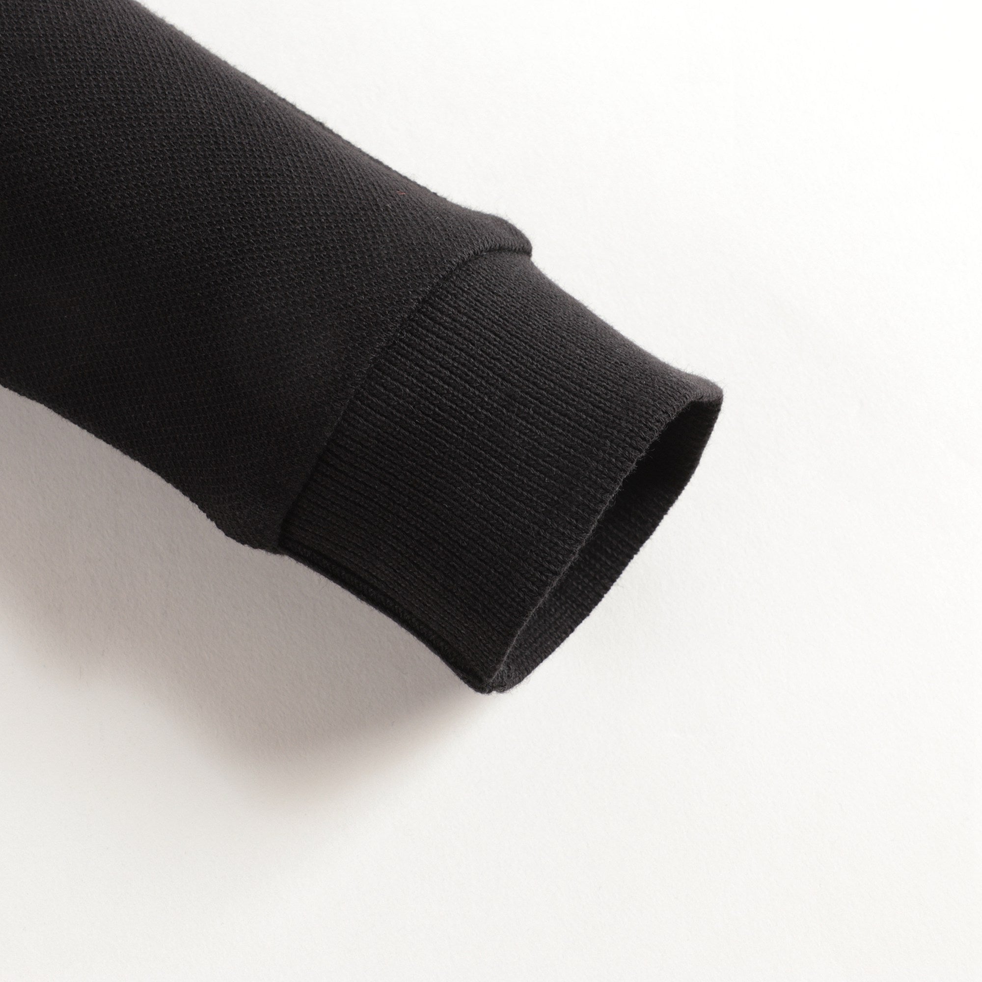 Baby Boys Black Cotton Polo Shirt