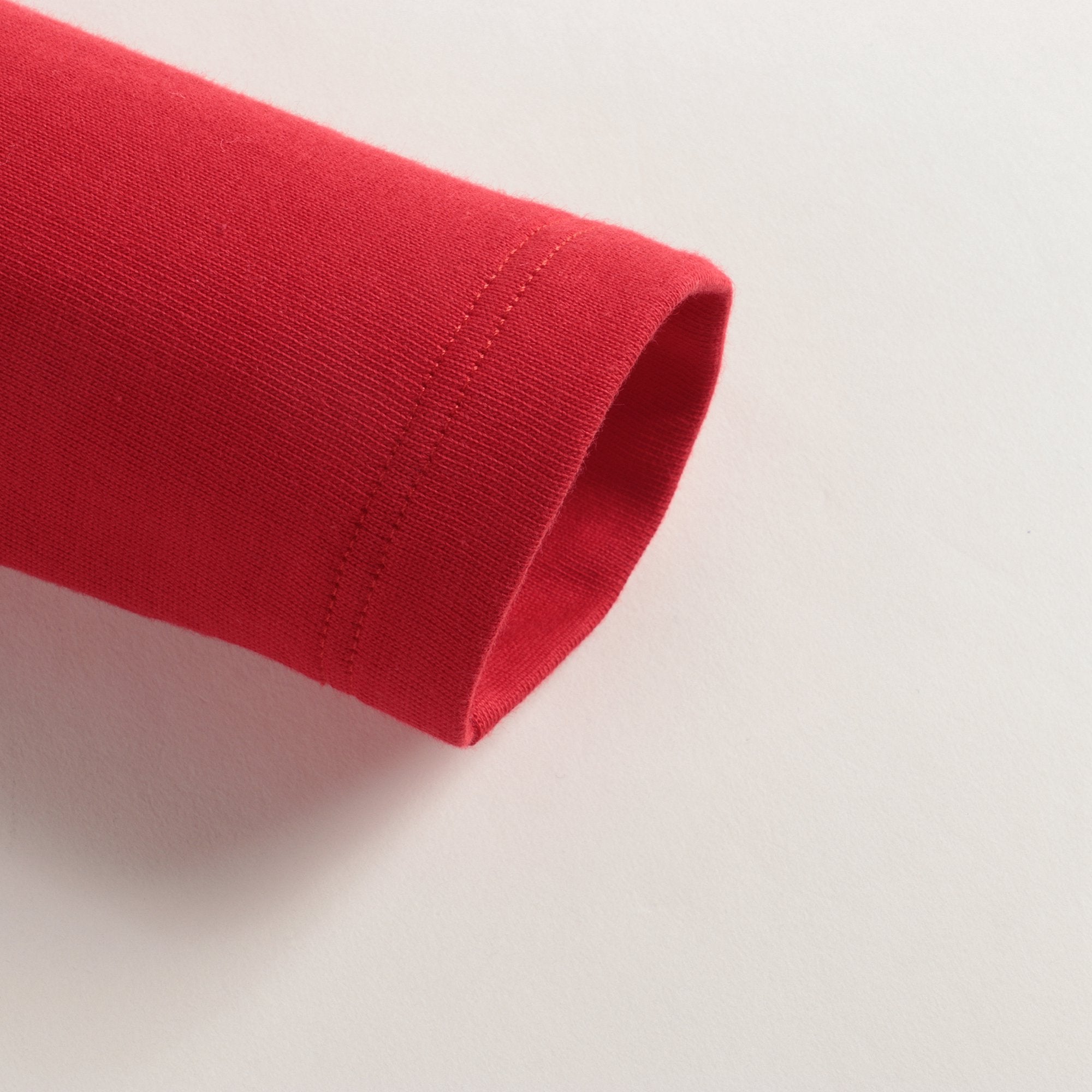 Boys Red Logo Cotton Top