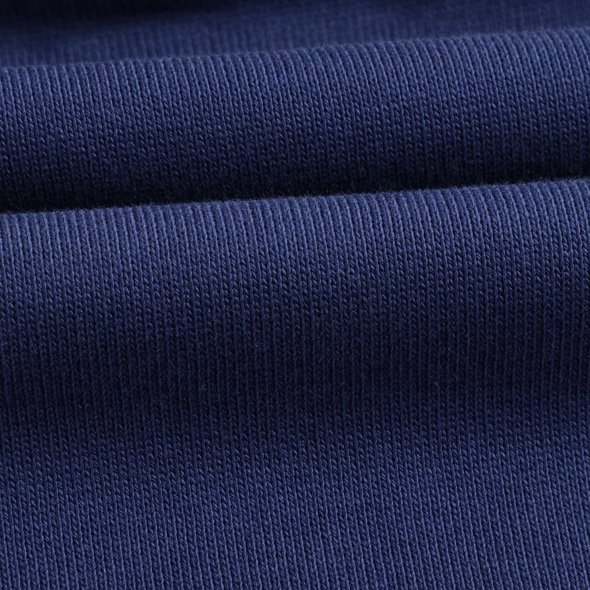 Boys Dark Blue Hooded Cotton Sweatshirt