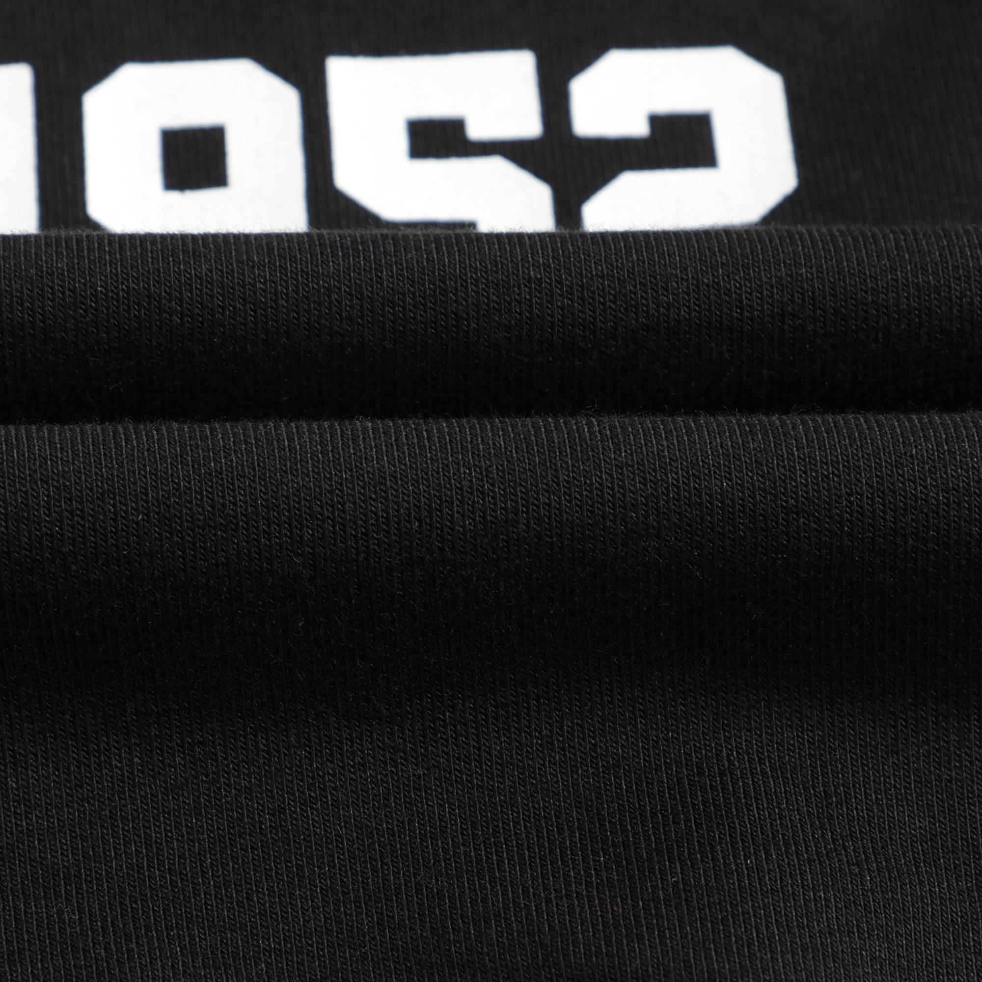 Baby Boys Black Hooded Cotton Cardigan