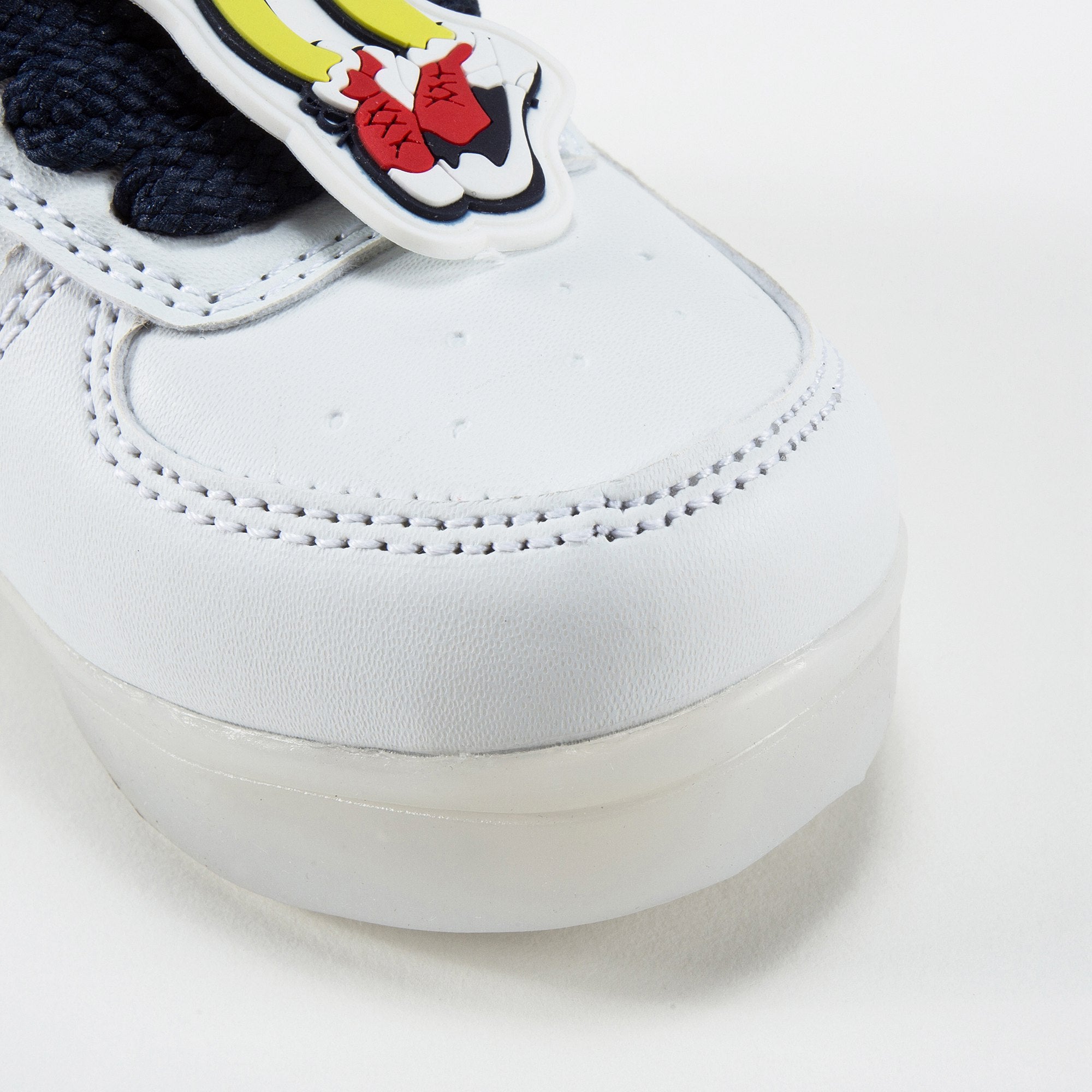 Boys White Flashing Sneakers