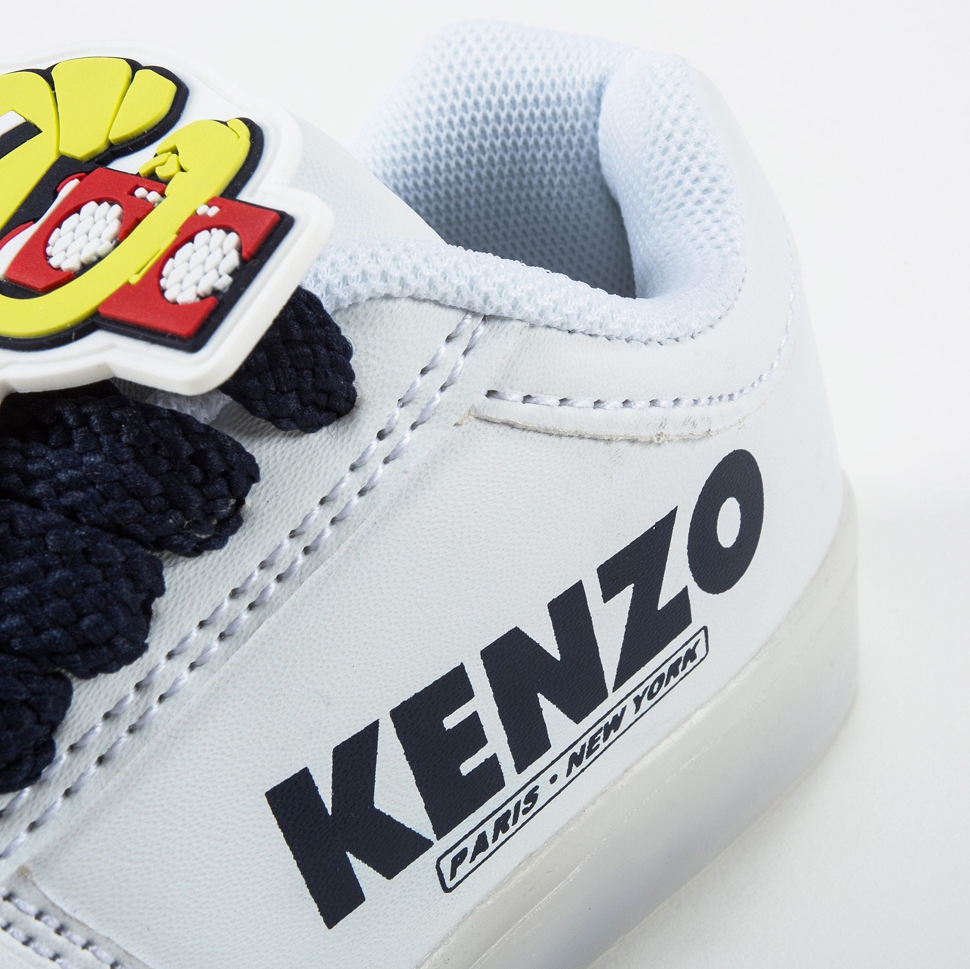 Boys White Flashing Sneakers