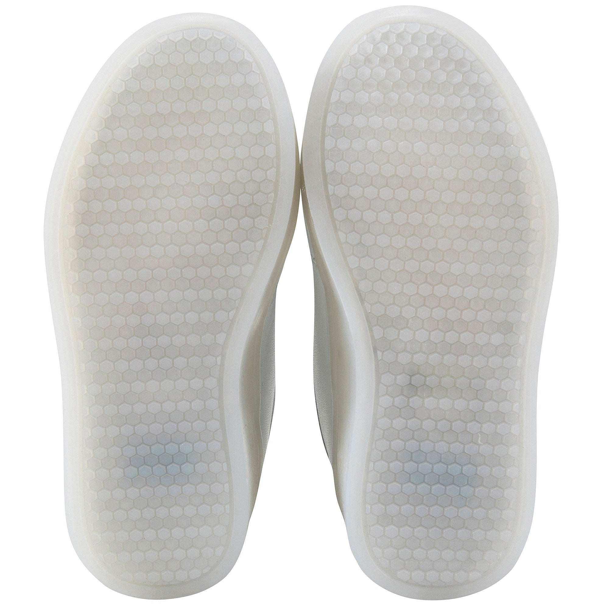 Boys White Flashing Sneakers