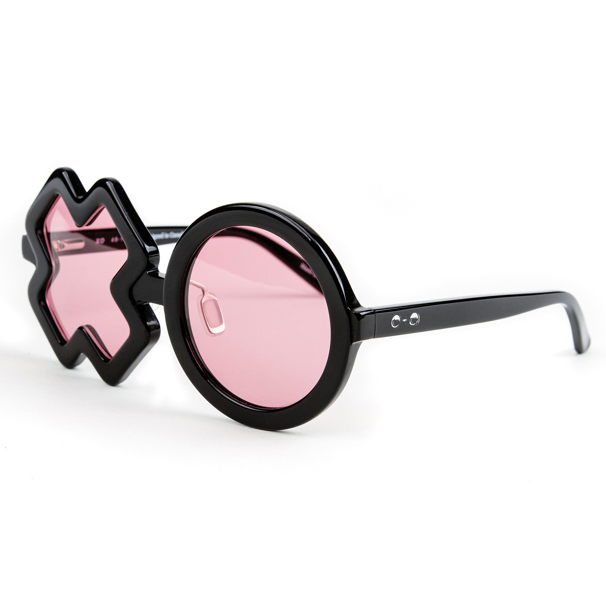 'XO' Black Sunglasses
