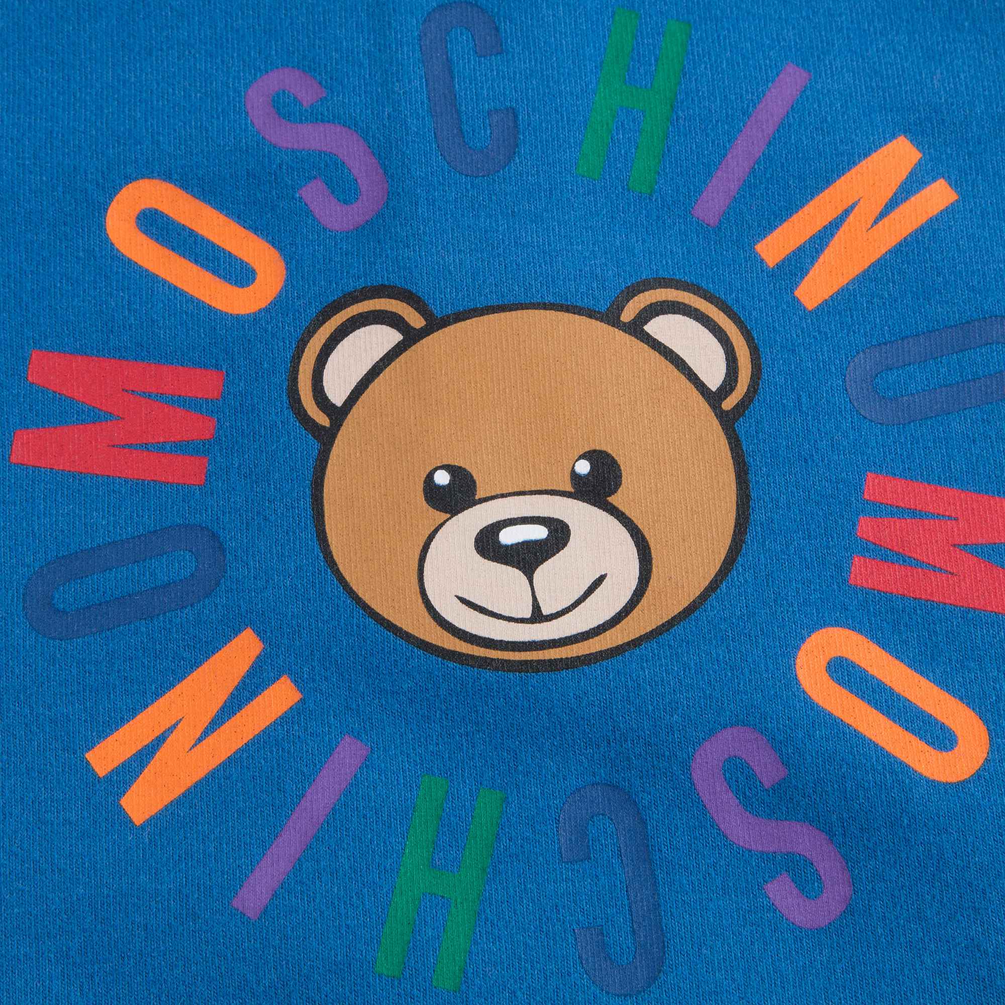 Baby Boys Blue Pink Cotton T-shirt