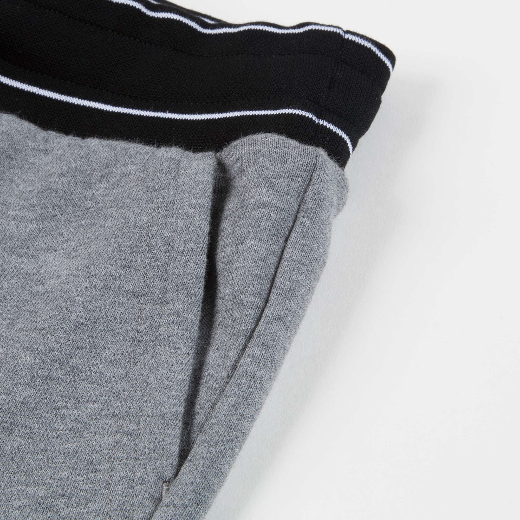 Boys Grey Logo Joggers