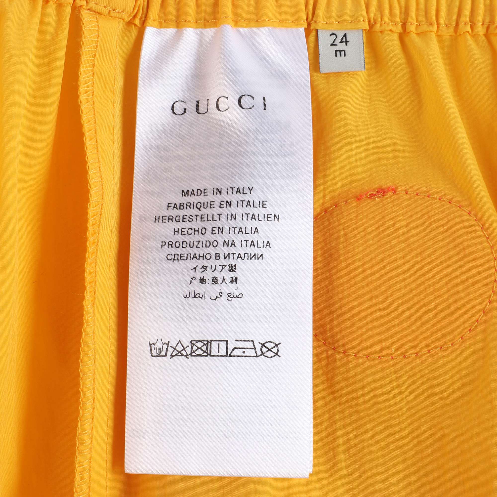 Baby Boys Yellow & Blue Trousers