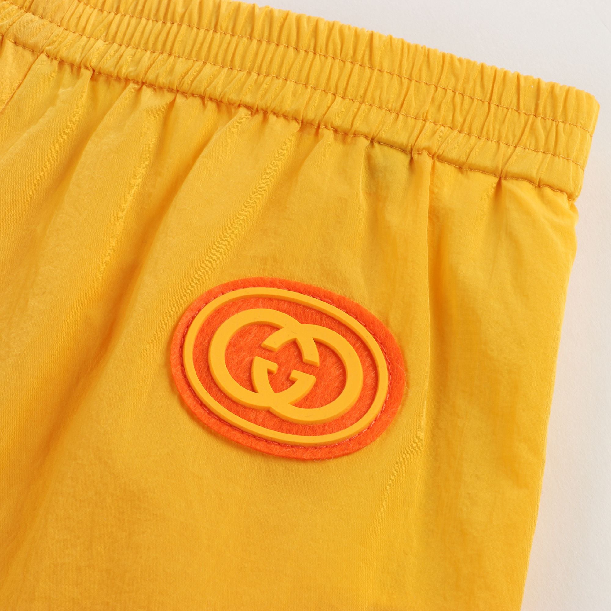 Baby Boys Yellow & Blue Trousers