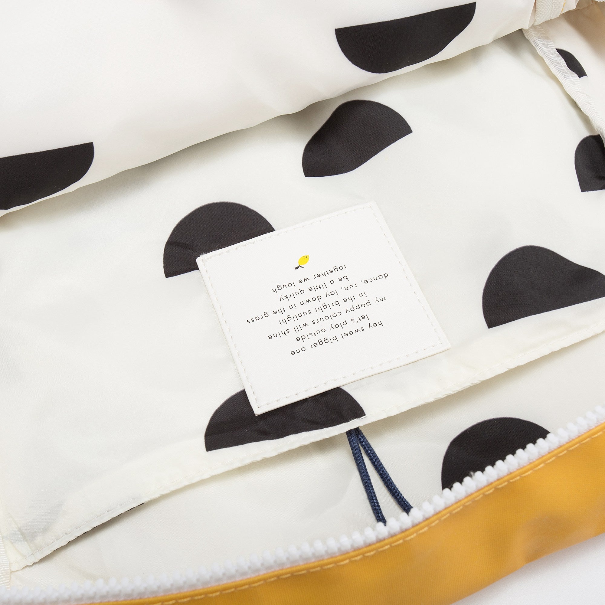 Girls Yellow Backpack Envelope Large