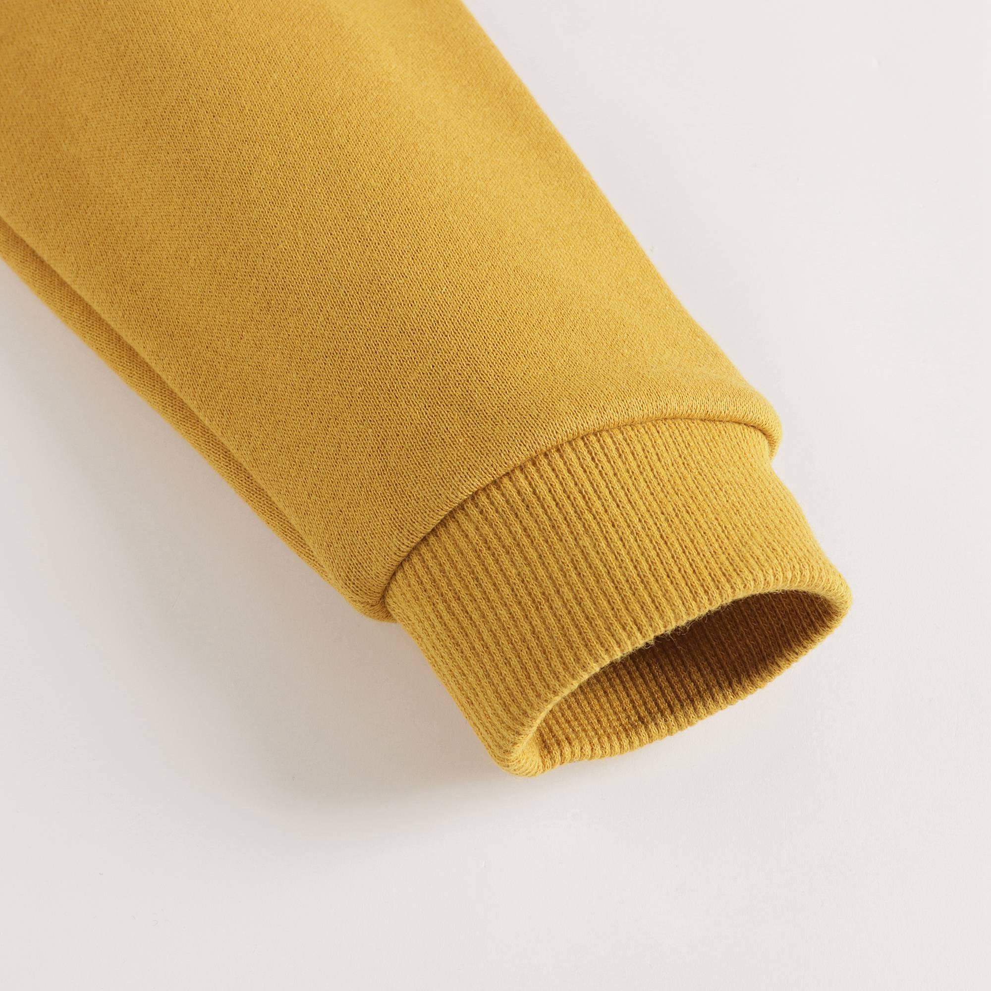 Boys & Girls Yellow Cotton Sweatshirt
