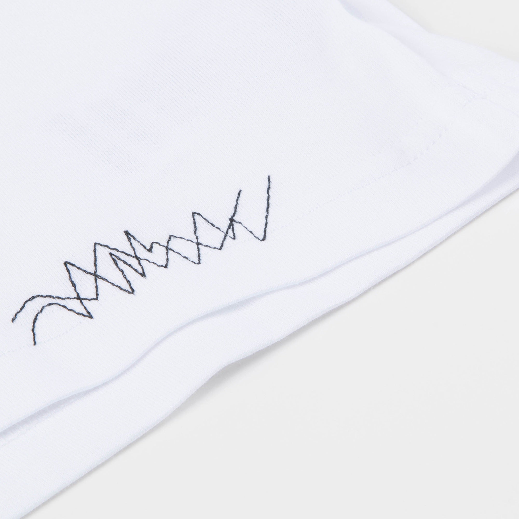 Baby Boys White Cotton T-shirt