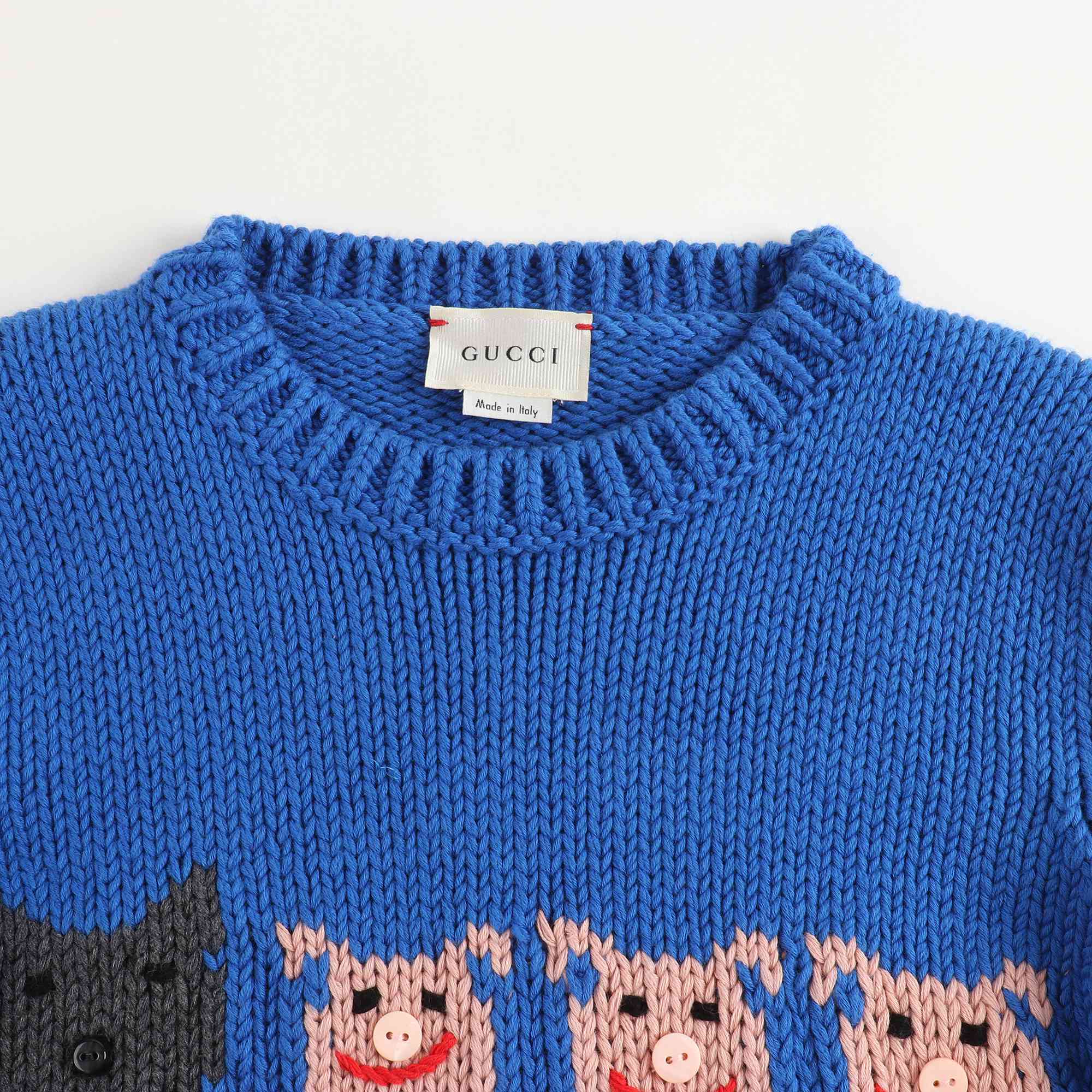 Boys Blue & Red Sweater