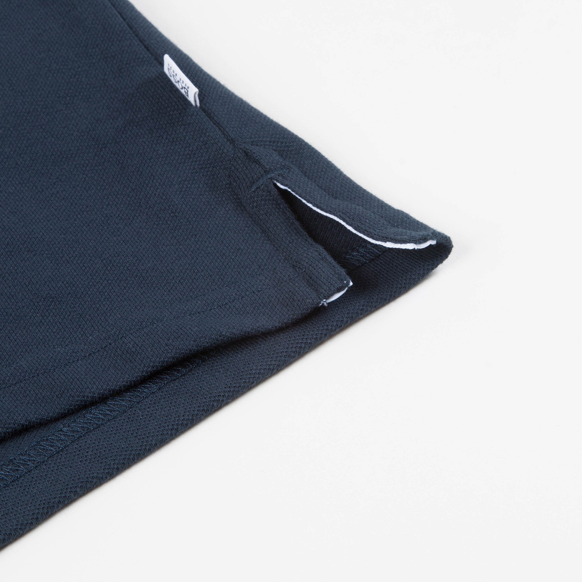 Boys Black Cotton Polo Shirt