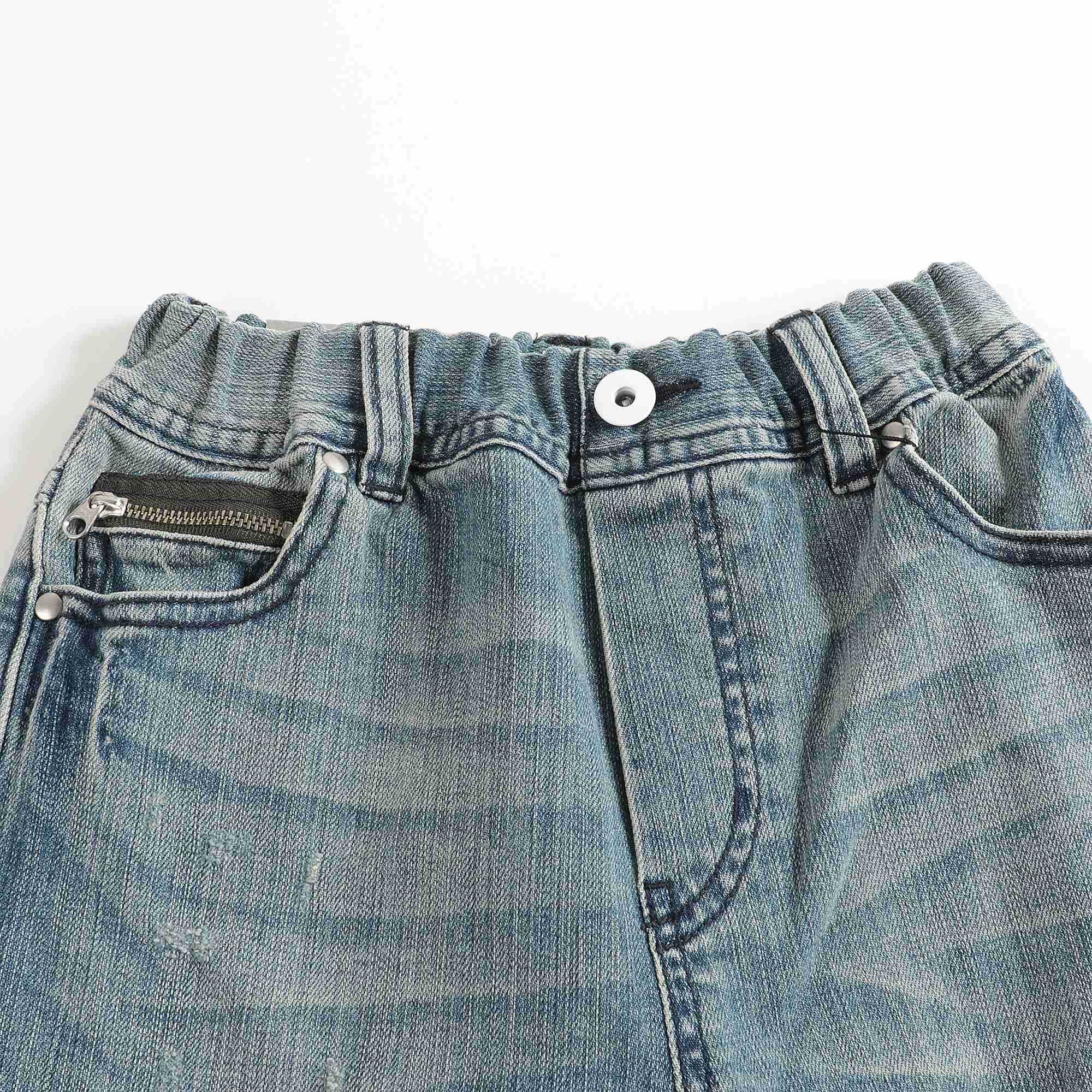 Boys &Girls Blue Denim Trousers