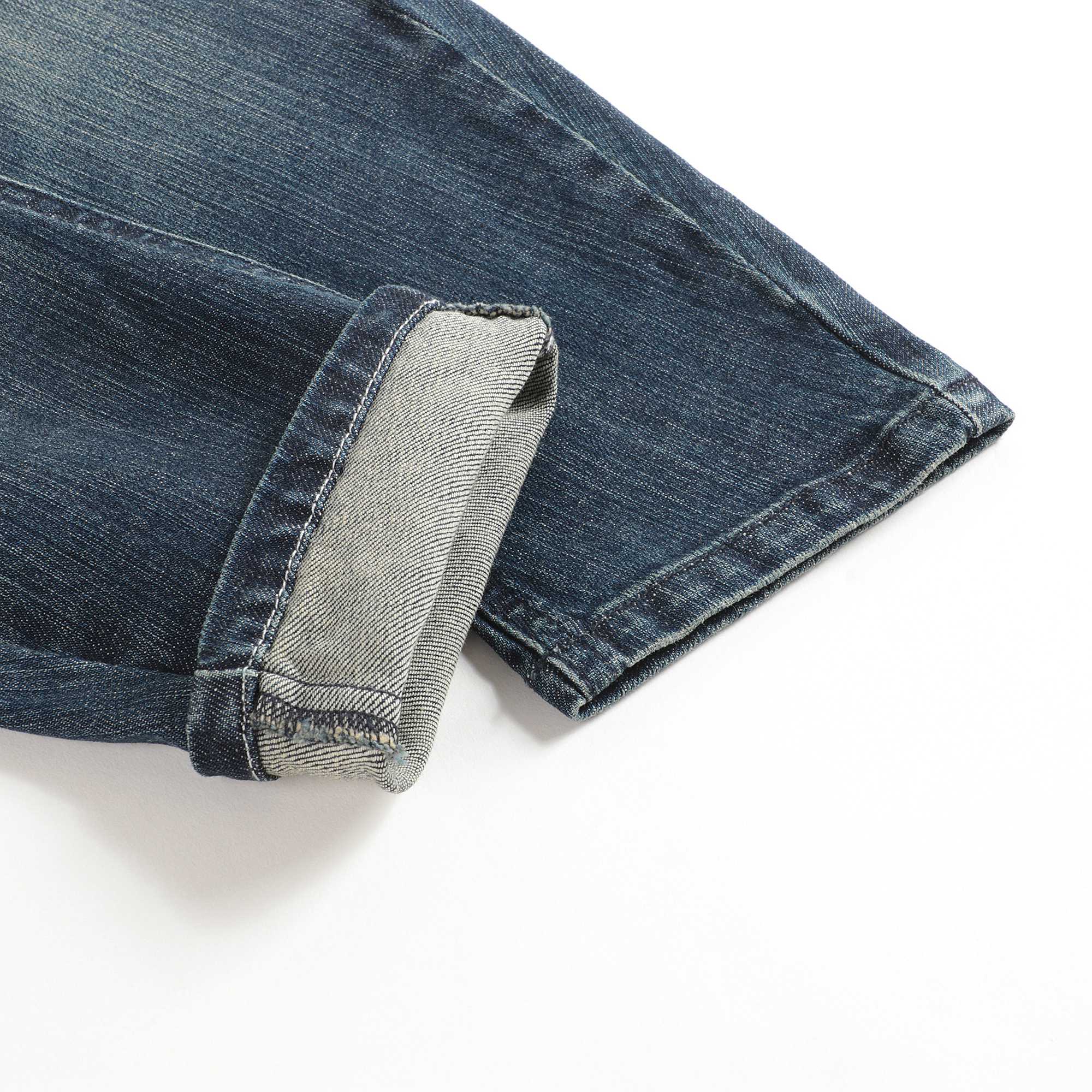 Boys &Girls Navy Denim Trousers