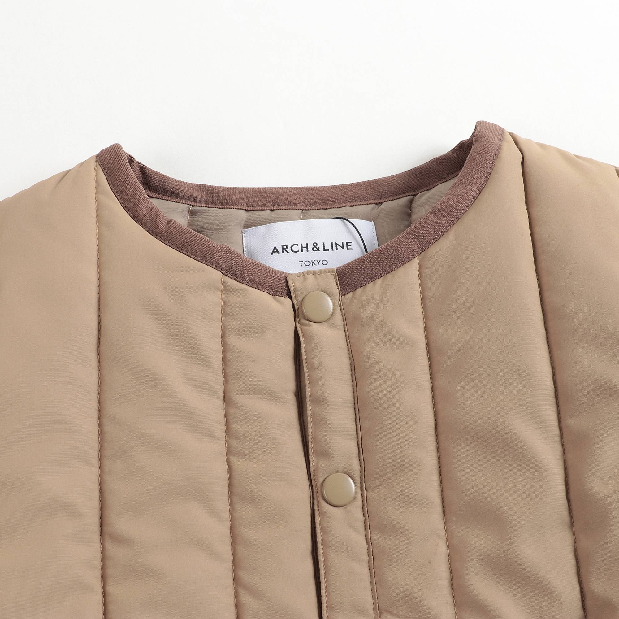 Boys & Girls Beige Striped Jacket