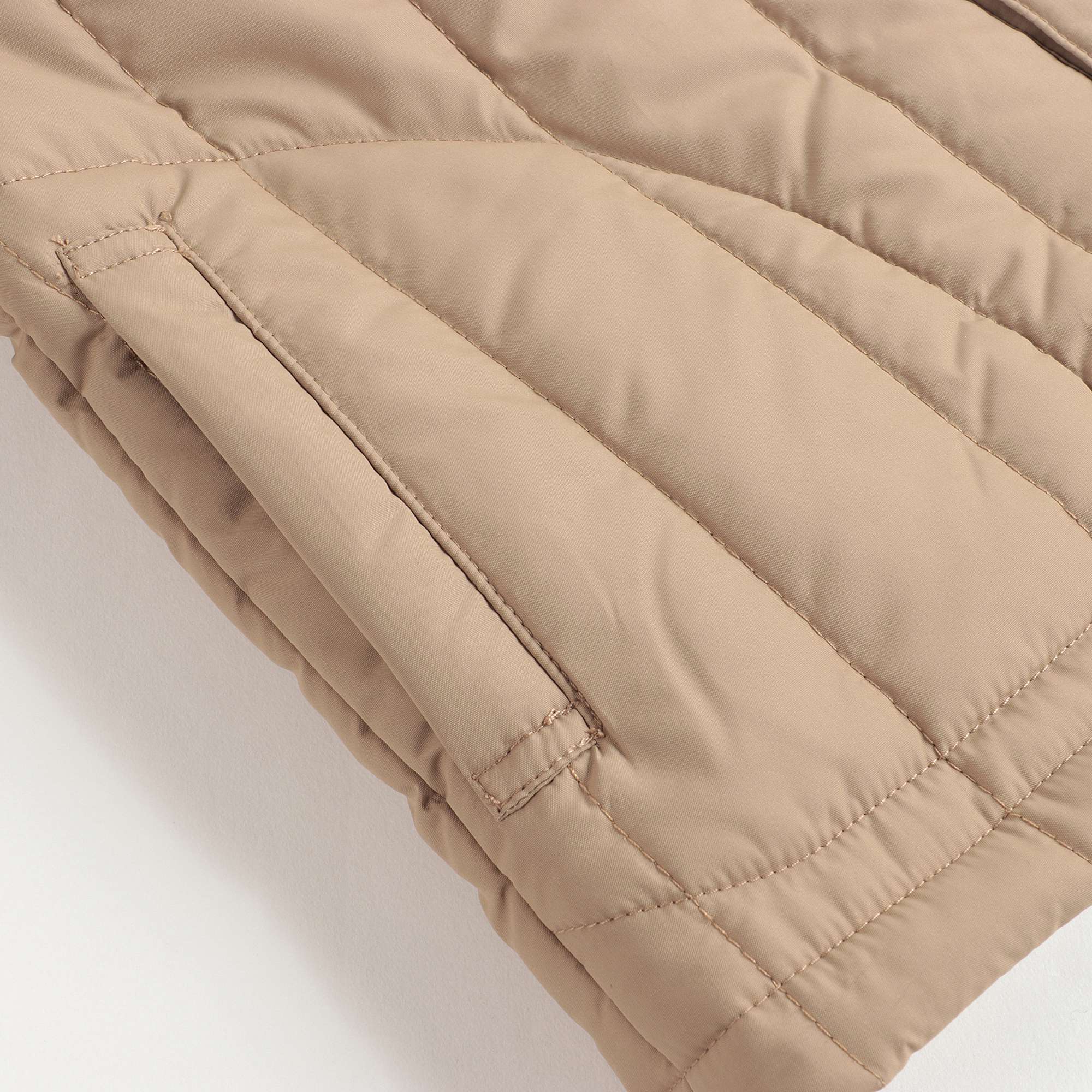 Boys & Girls Beige Striped Jacket