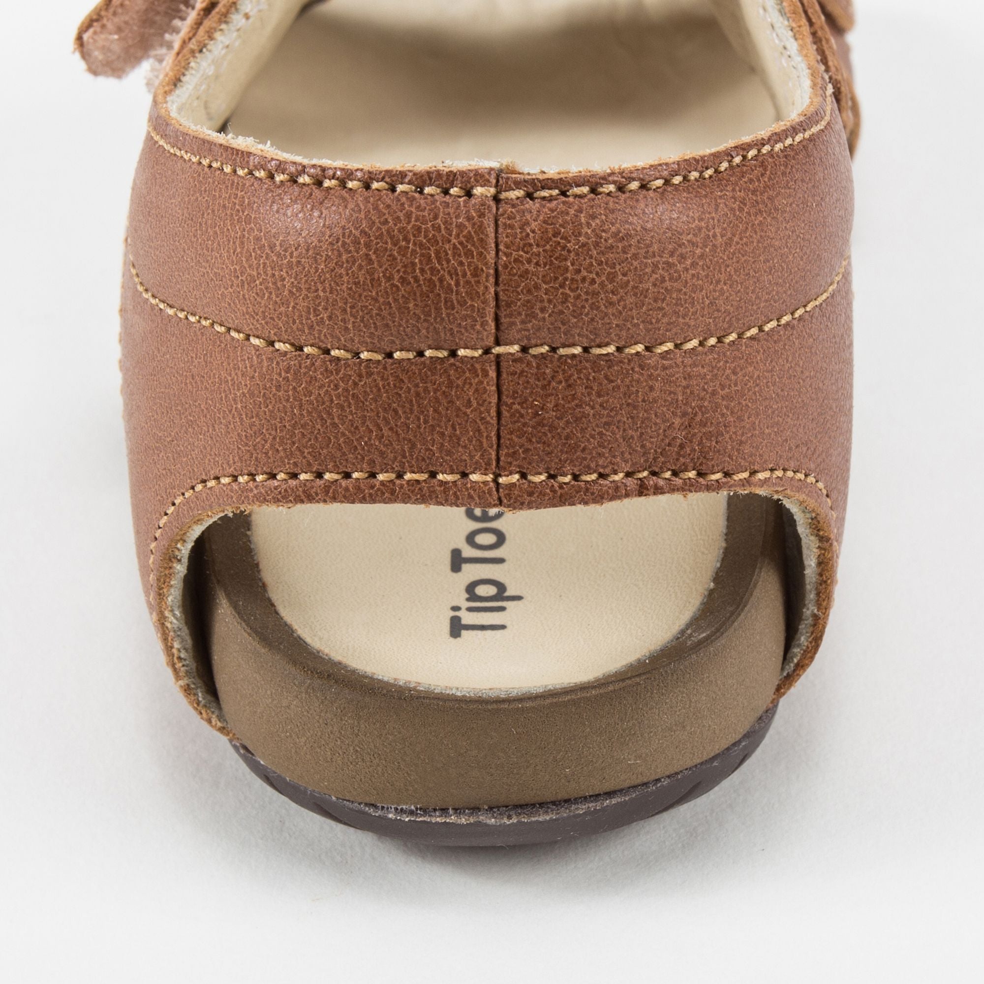 Boys Whisky Leather Sandal