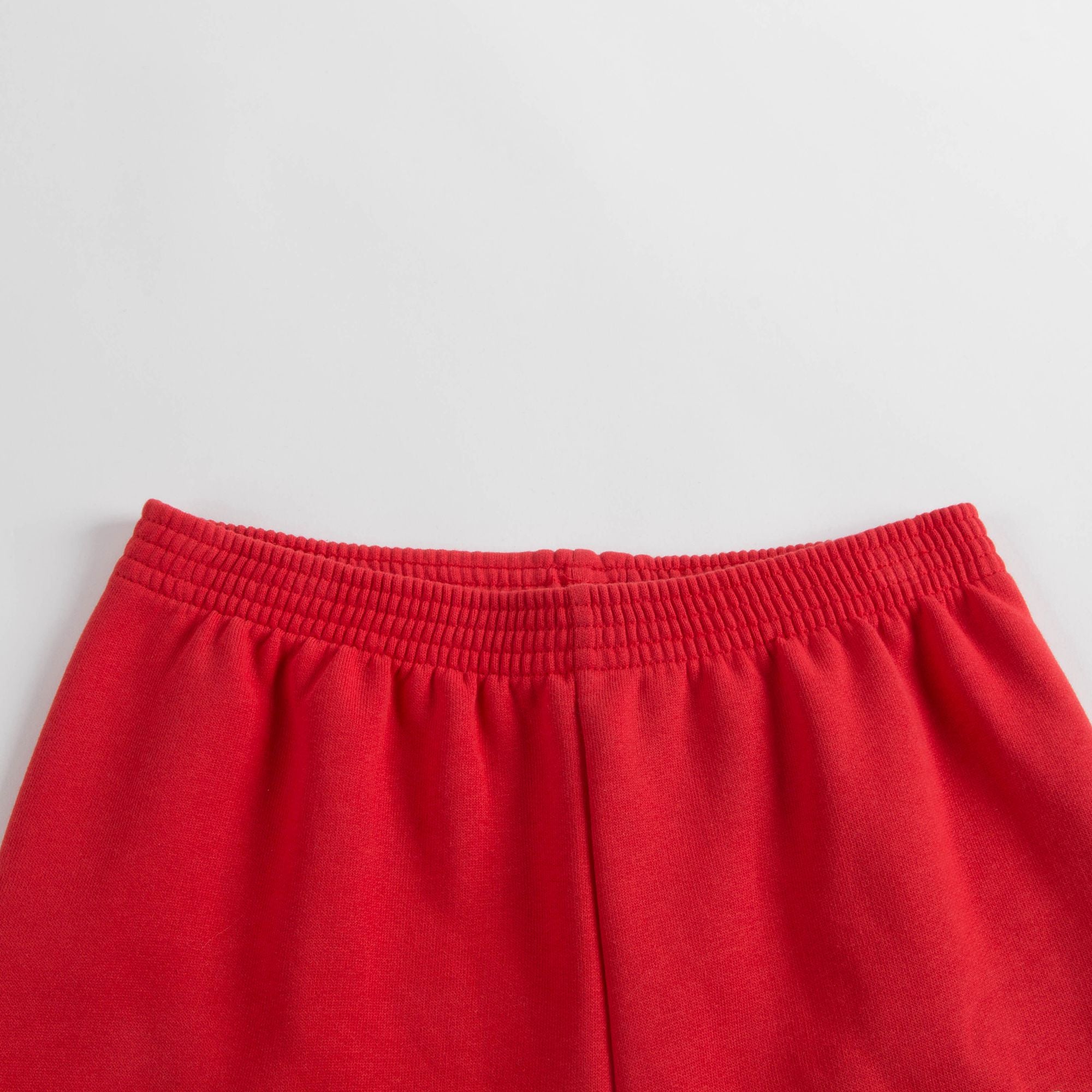 Boys & Girls Red Cotton Trousers