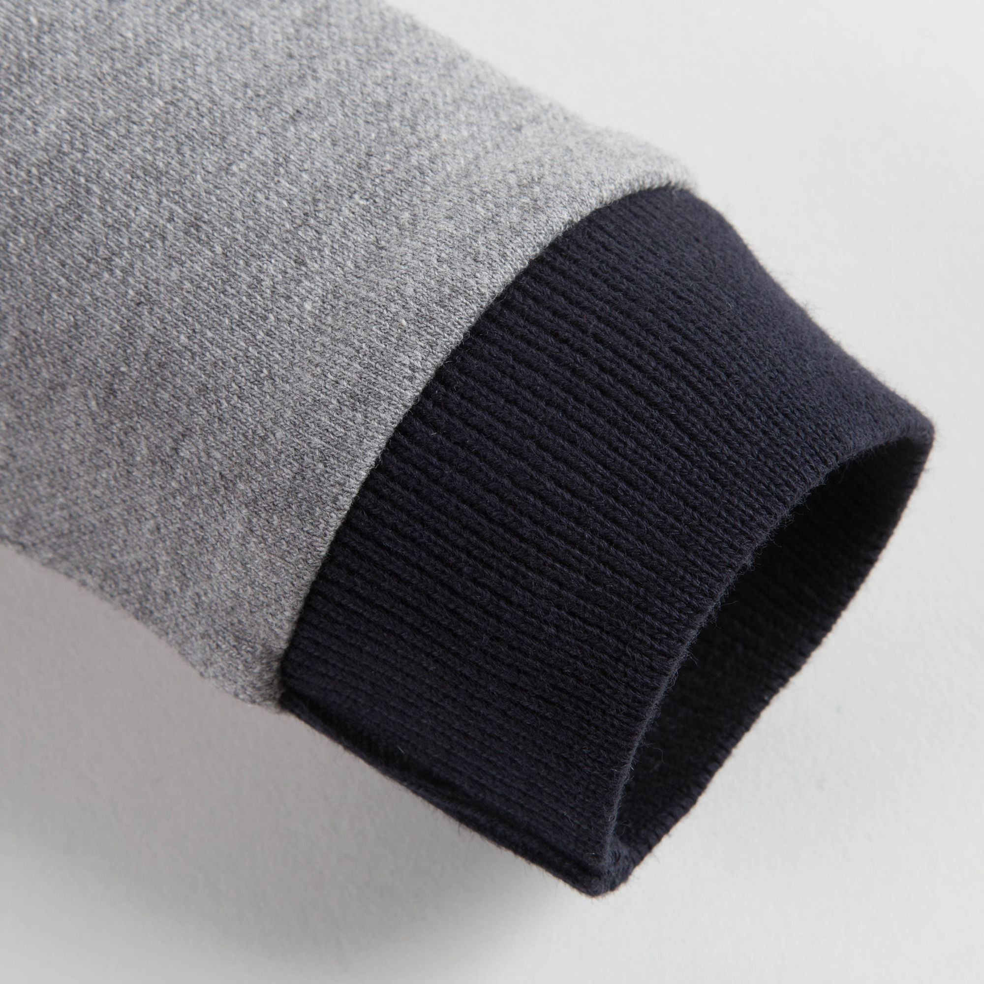 Baby Boys Grey Cotton Polo Shirt